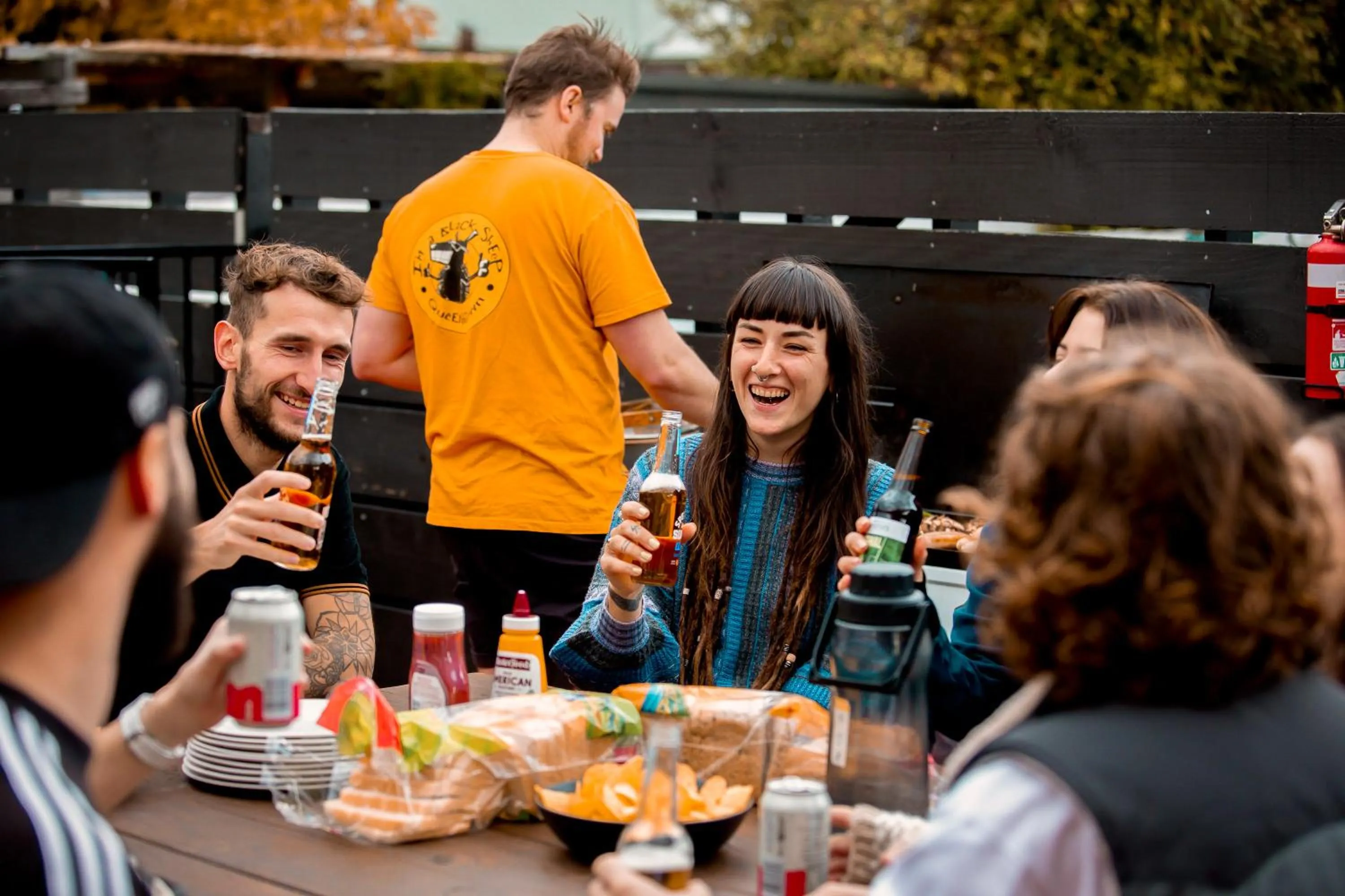 Day in The Black Sheep Backpackers