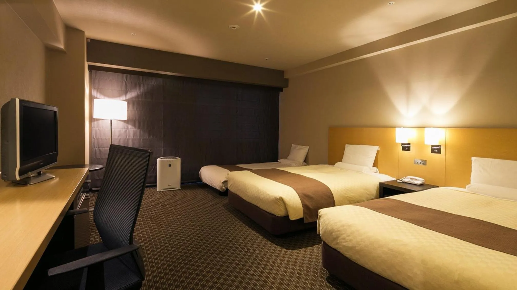 Bed in Hotel Metropolitan Morioka