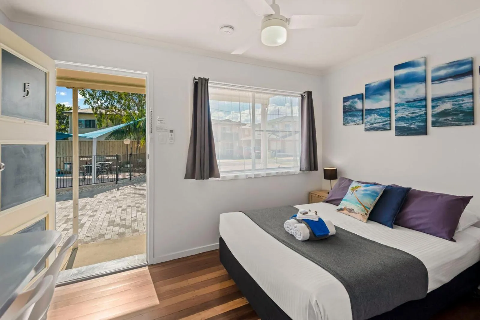 Bedroom, Bed in Pacific Motor Inn