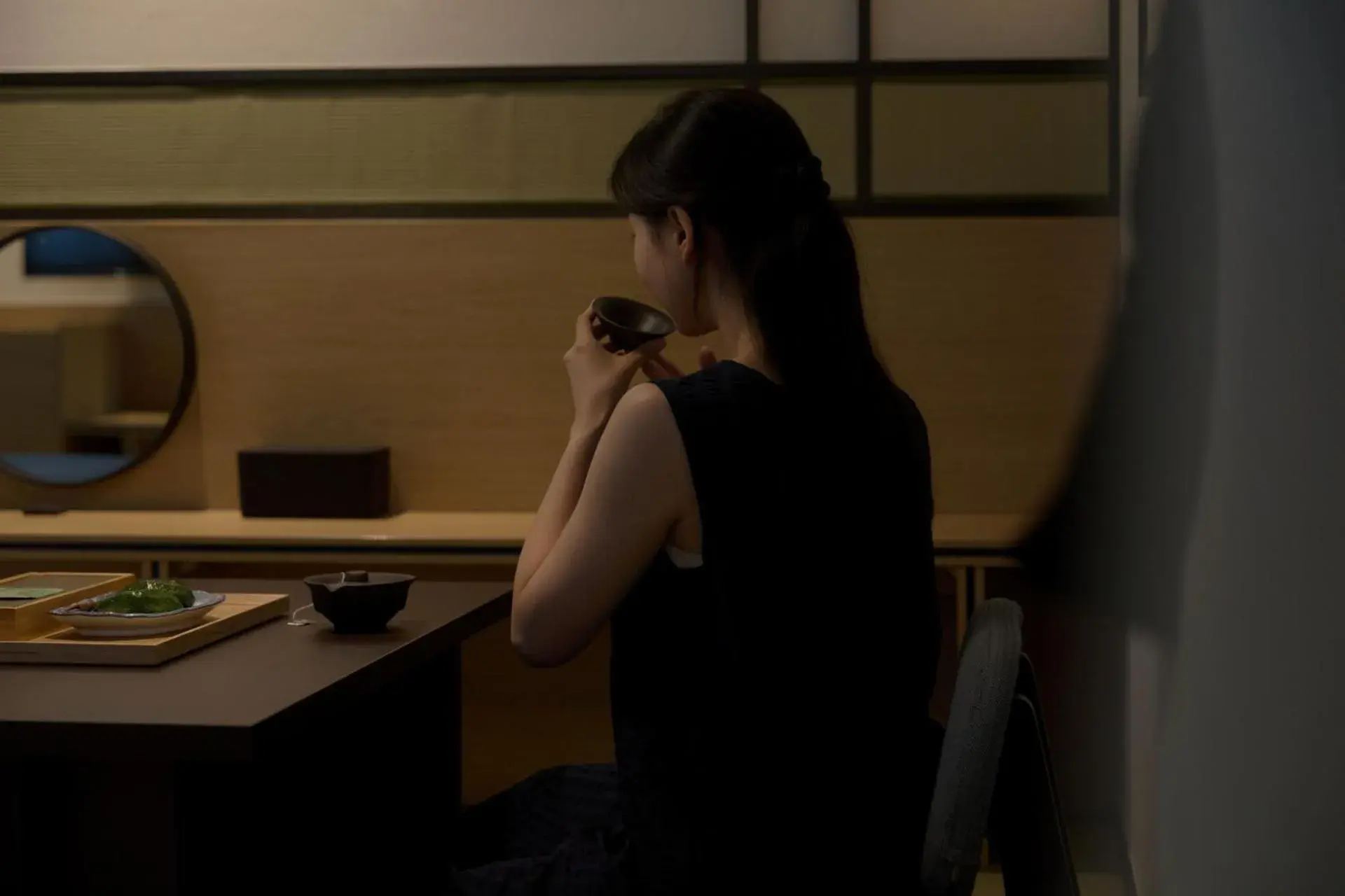 Deluxe Double Room with Meditation in Mitasuya Ryokan Hotel by Anook Cheonan Deluxe Double Room with Meditation in Mitasuya Ryokan Hotel by Anook Cheonan