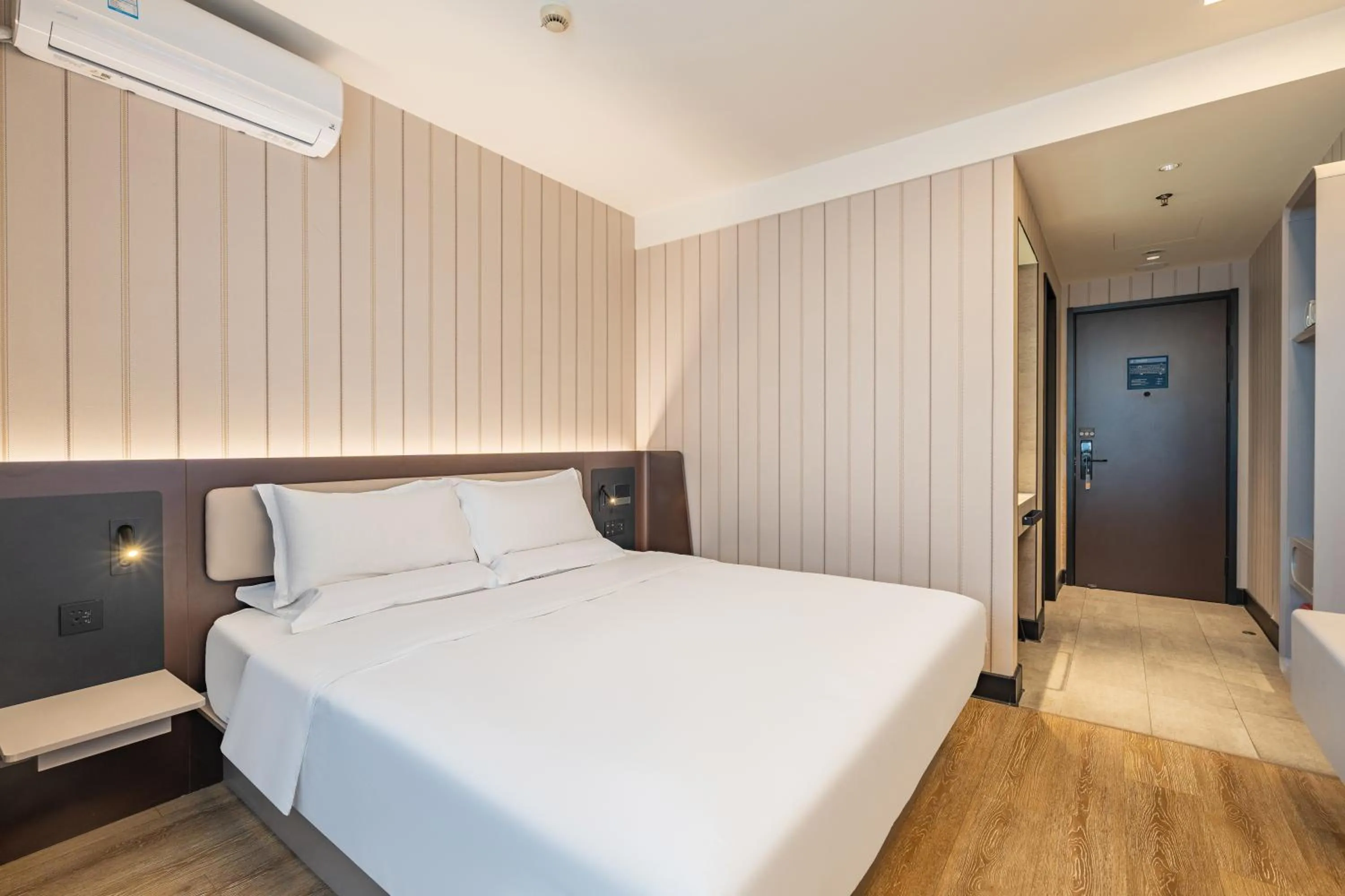 Bed in Hanting Hotel Beijing Changping Zhengfu Street