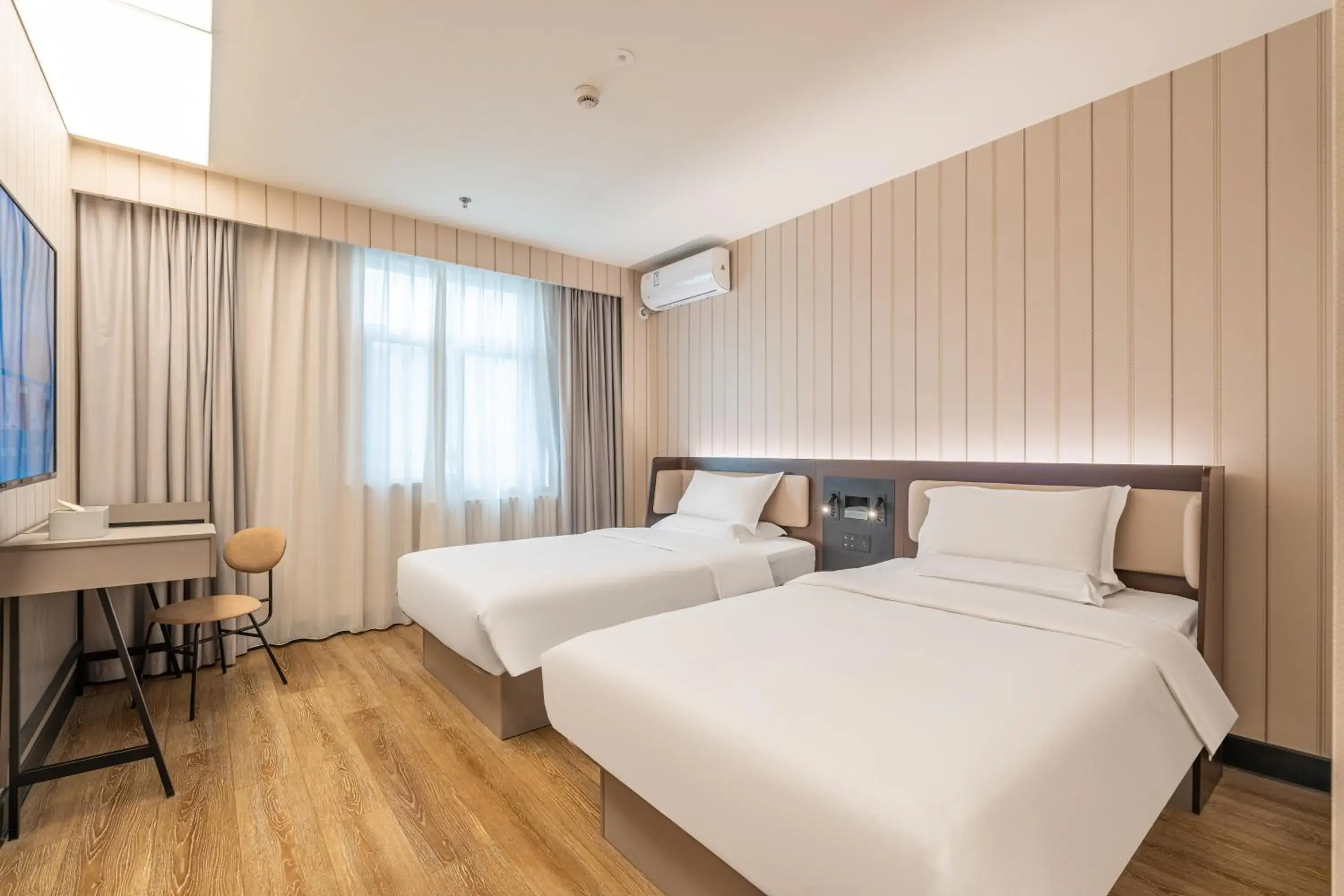 Bed in Hanting Hotel Beijing Changping Zhengfu Street Bed in Hanting Hotel Beijing Changping Zhengfu Street