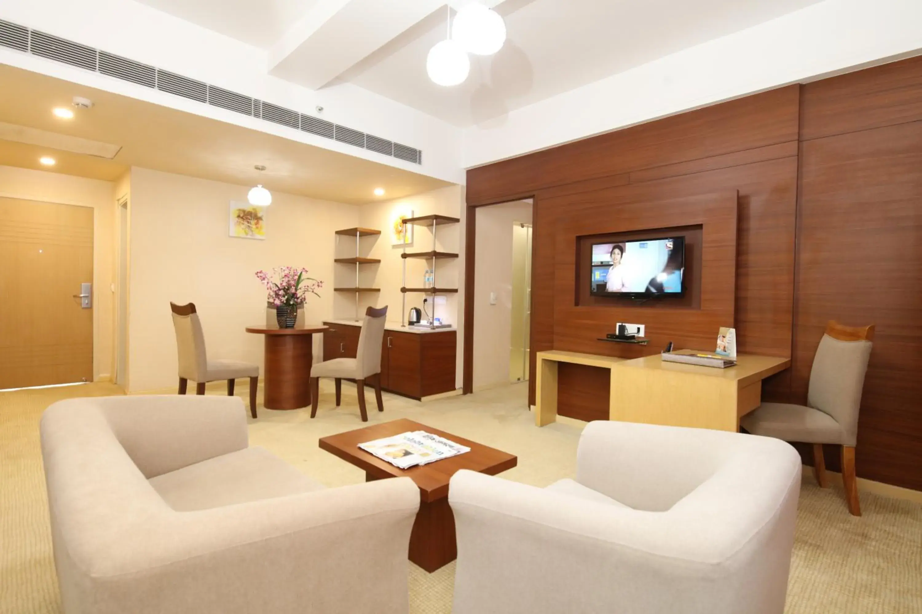 Living room in Maha Bodhi Hotel.Resort.Convention Centre Living room in Maha Bodhi Hotel.Resort.Convention Centre