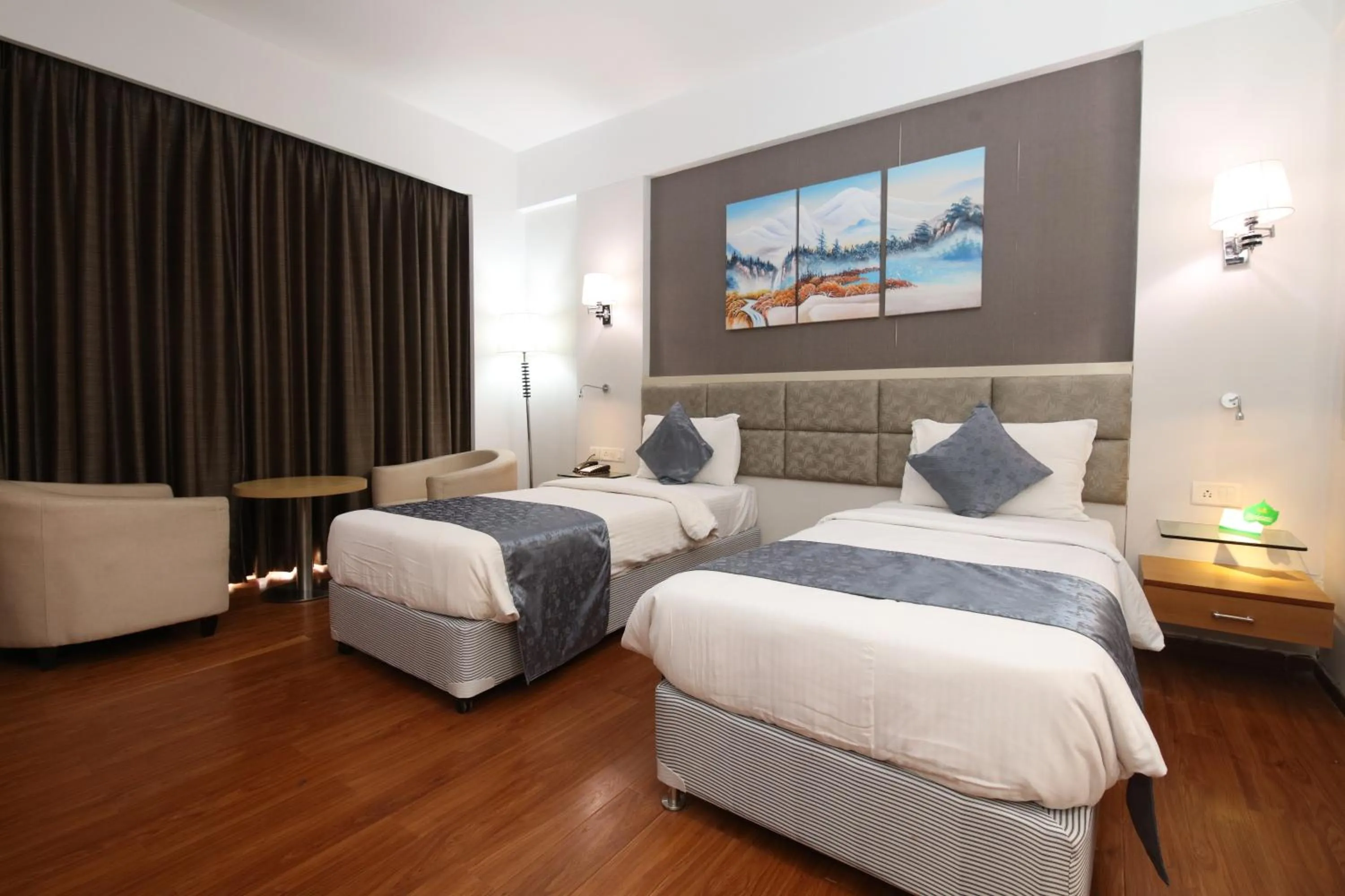 Bedroom, Bed in Maha Bodhi Hotel.Resort.Convention Centre