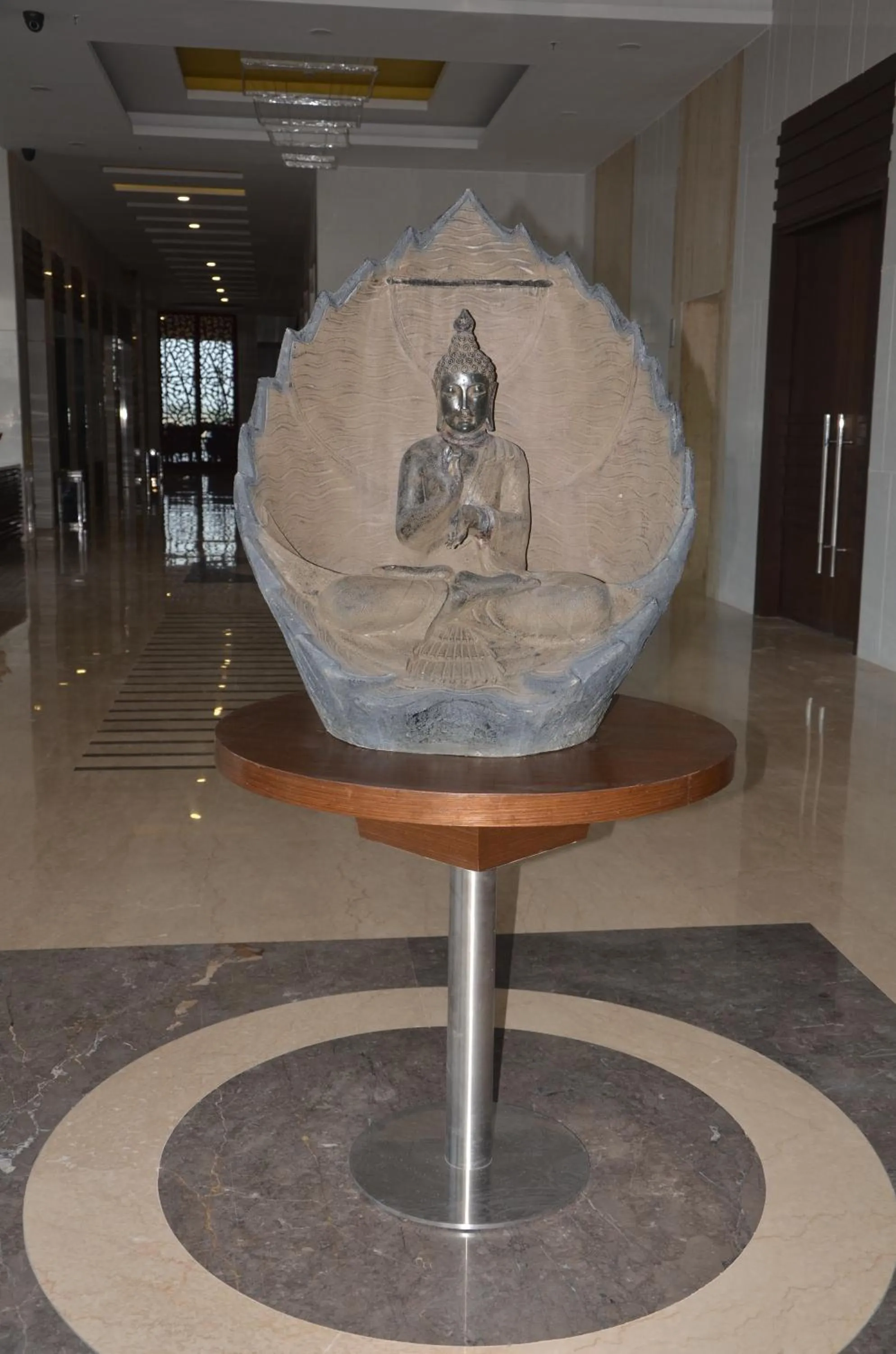 Facade/entrance in Maha Bodhi Hotel.Resort.Convention Centre