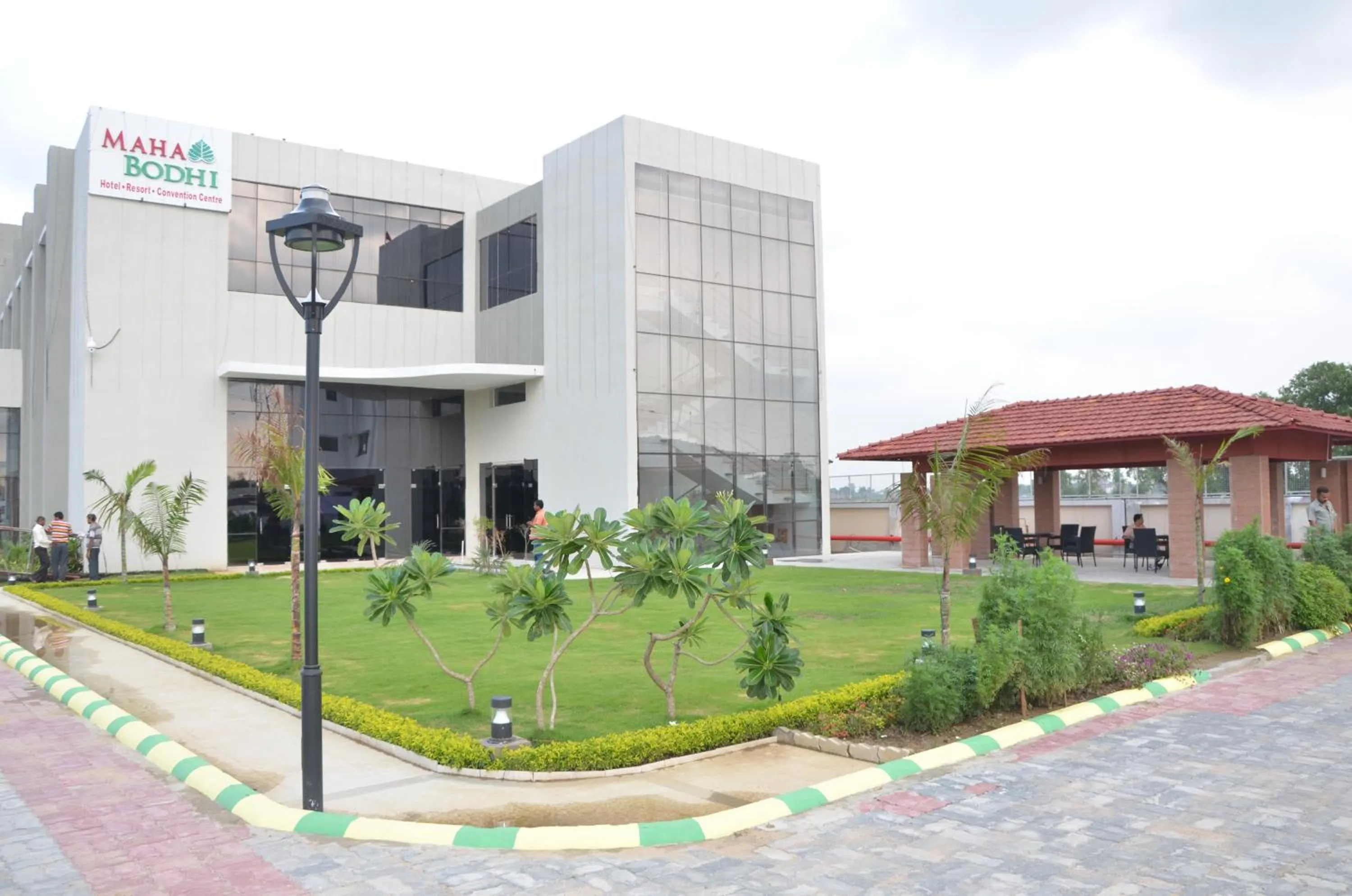 Property building in Maha Bodhi Hotel.Resort.Convention Centre