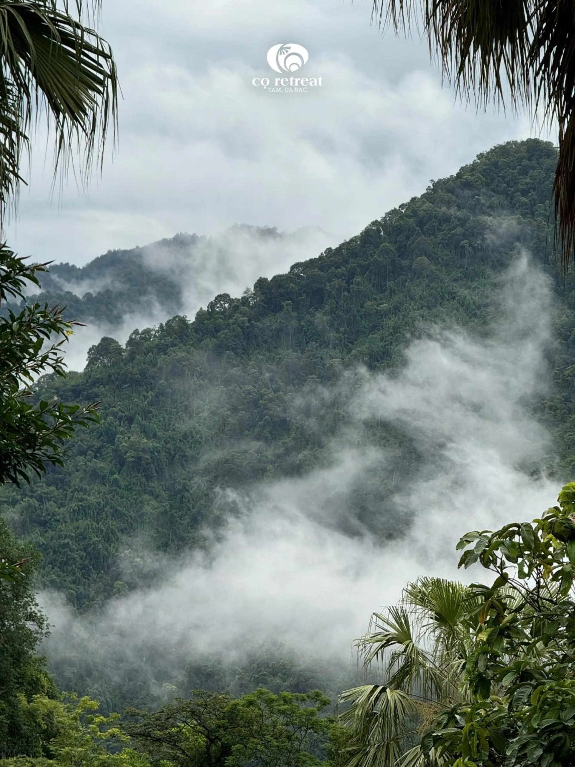 Mountain view in Cọ Retreat Da Bac