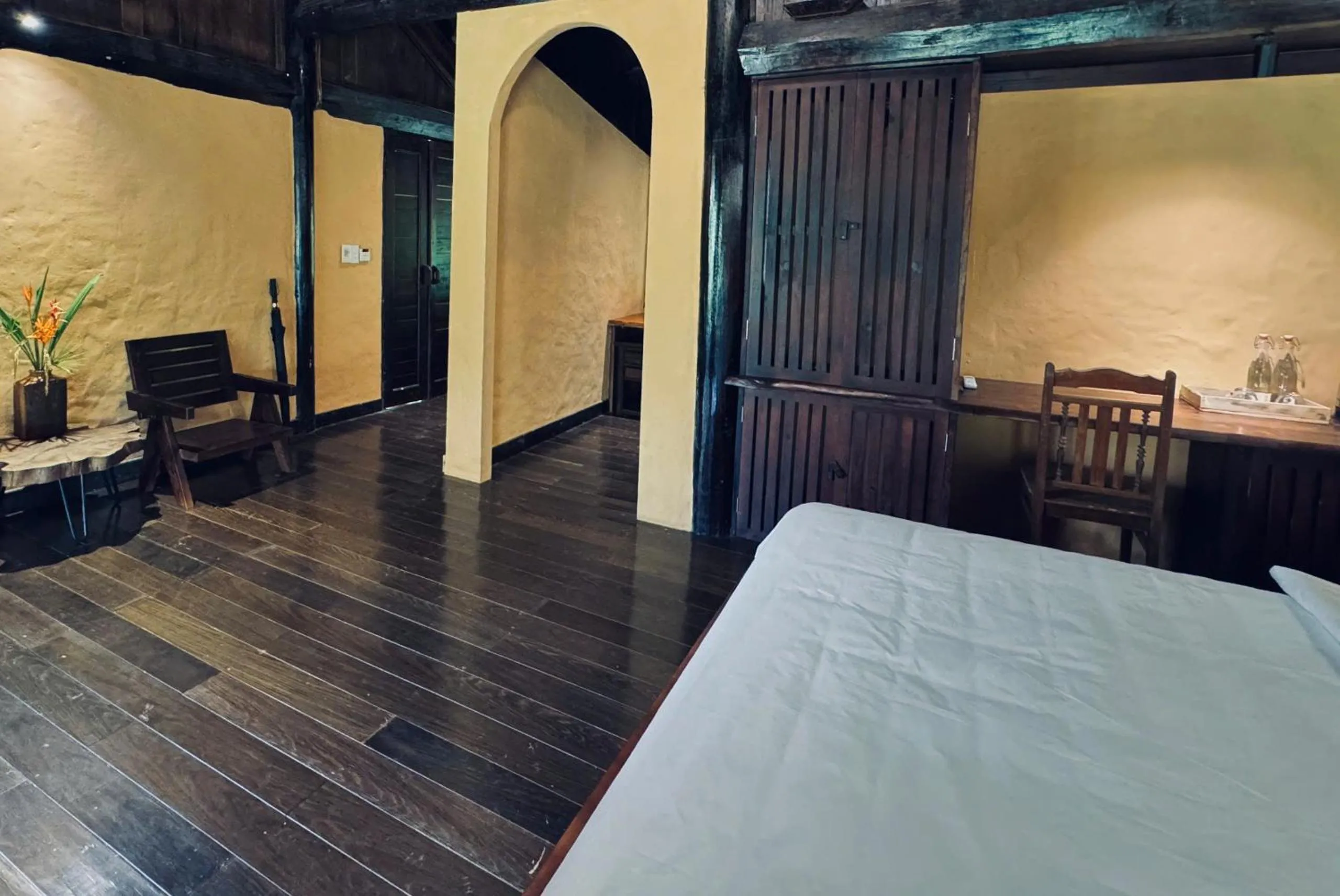 Bed in Cọ Retreat Da Bac