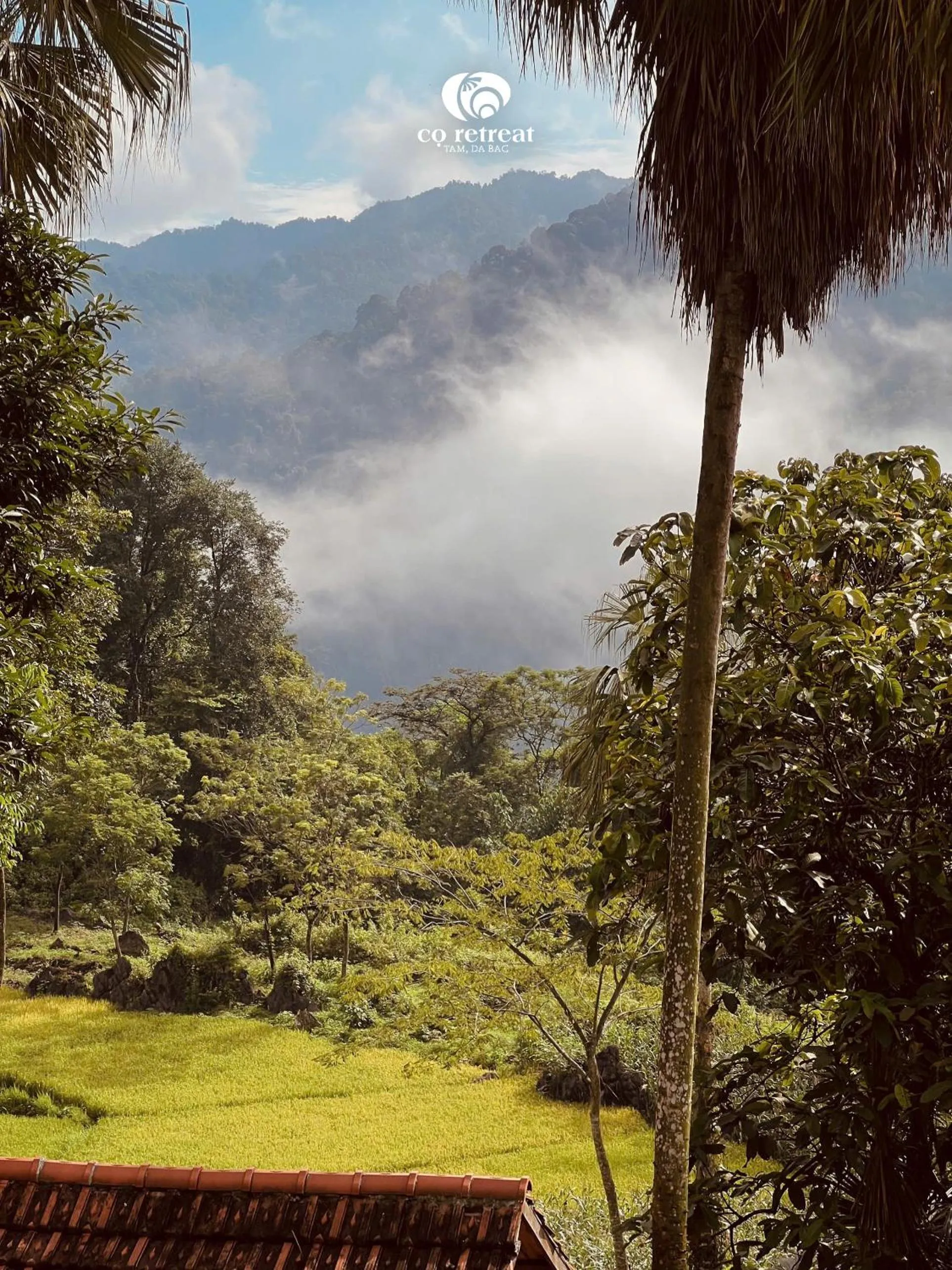 Natural landscape in Cọ Retreat Da Bac