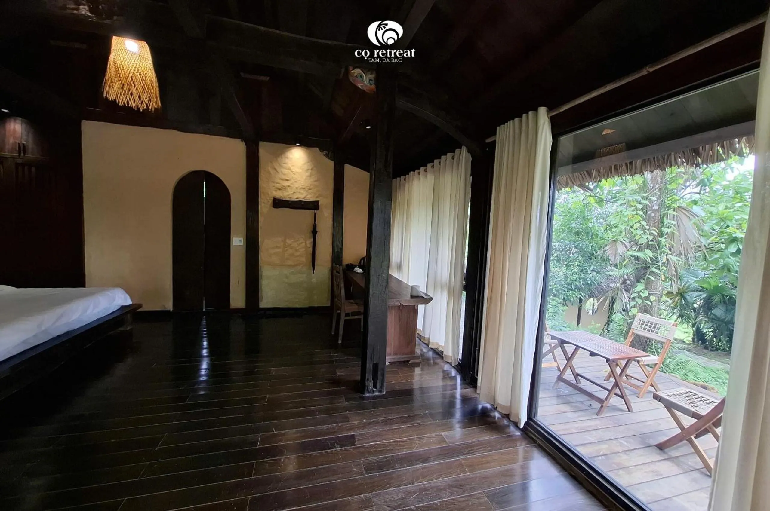 Garden in Cọ Retreat Da Bac