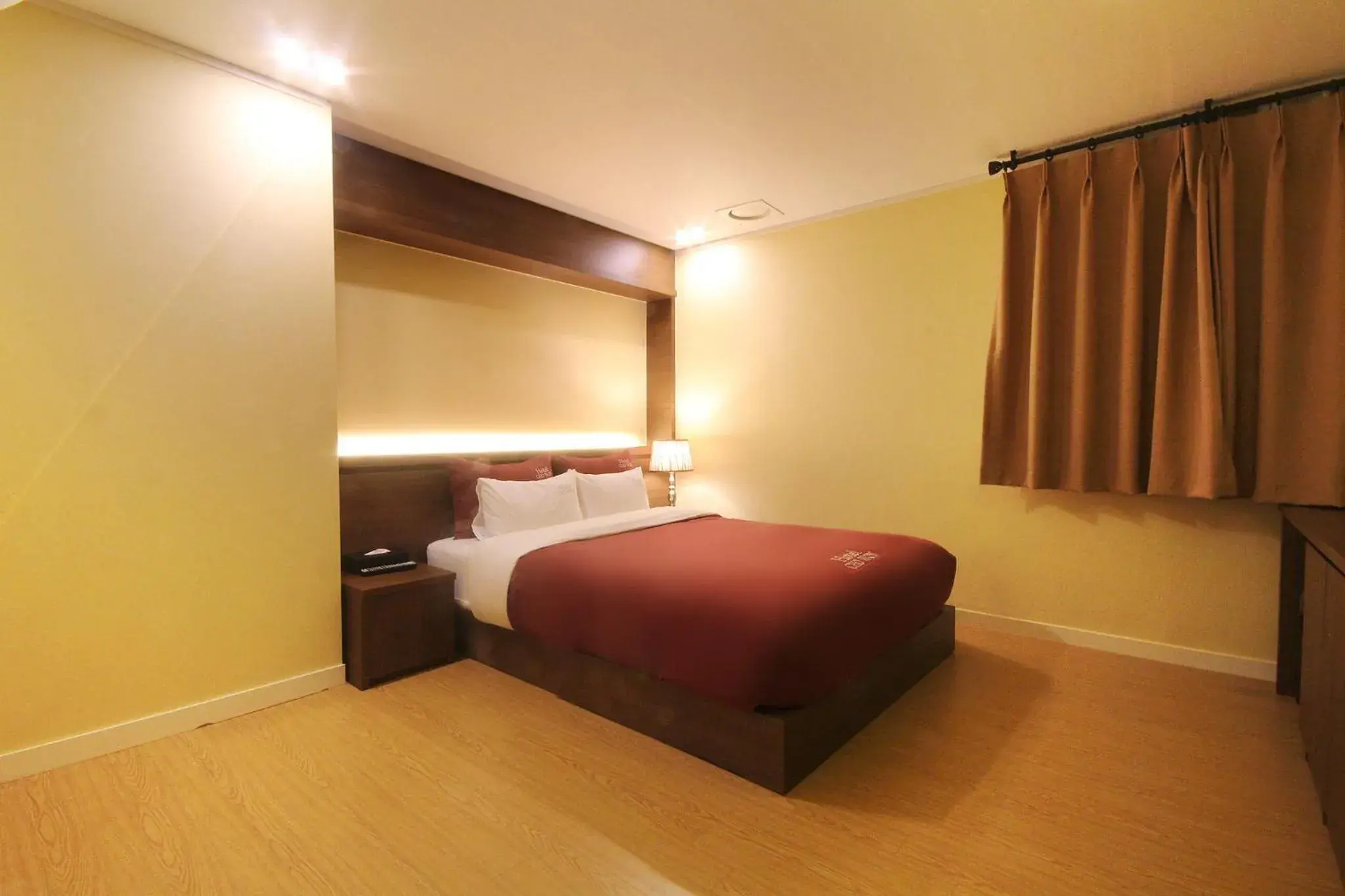 Bed in Hotel Chowon Bed in Hotel Chowon