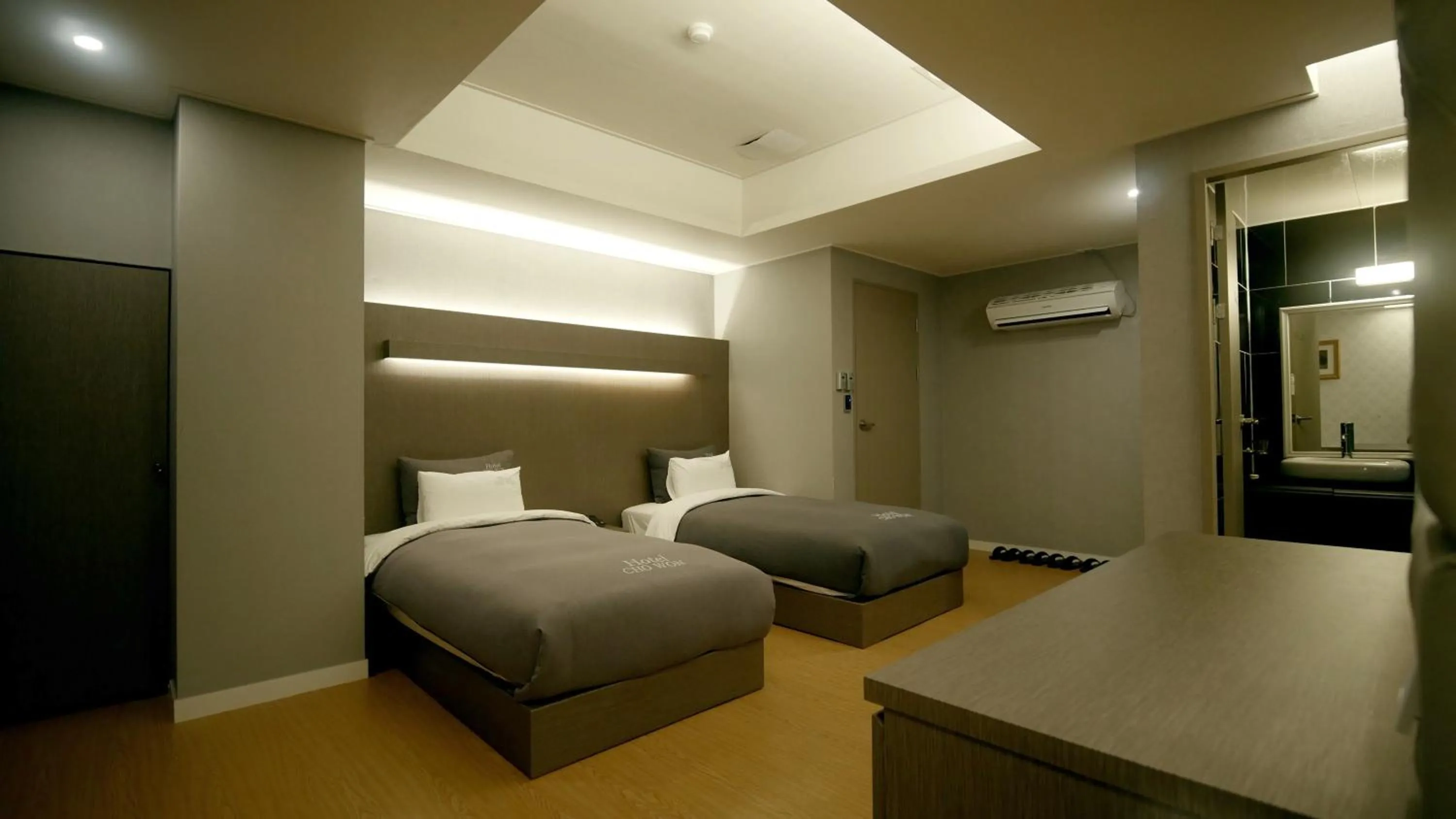 Bed in Hotel Chowon