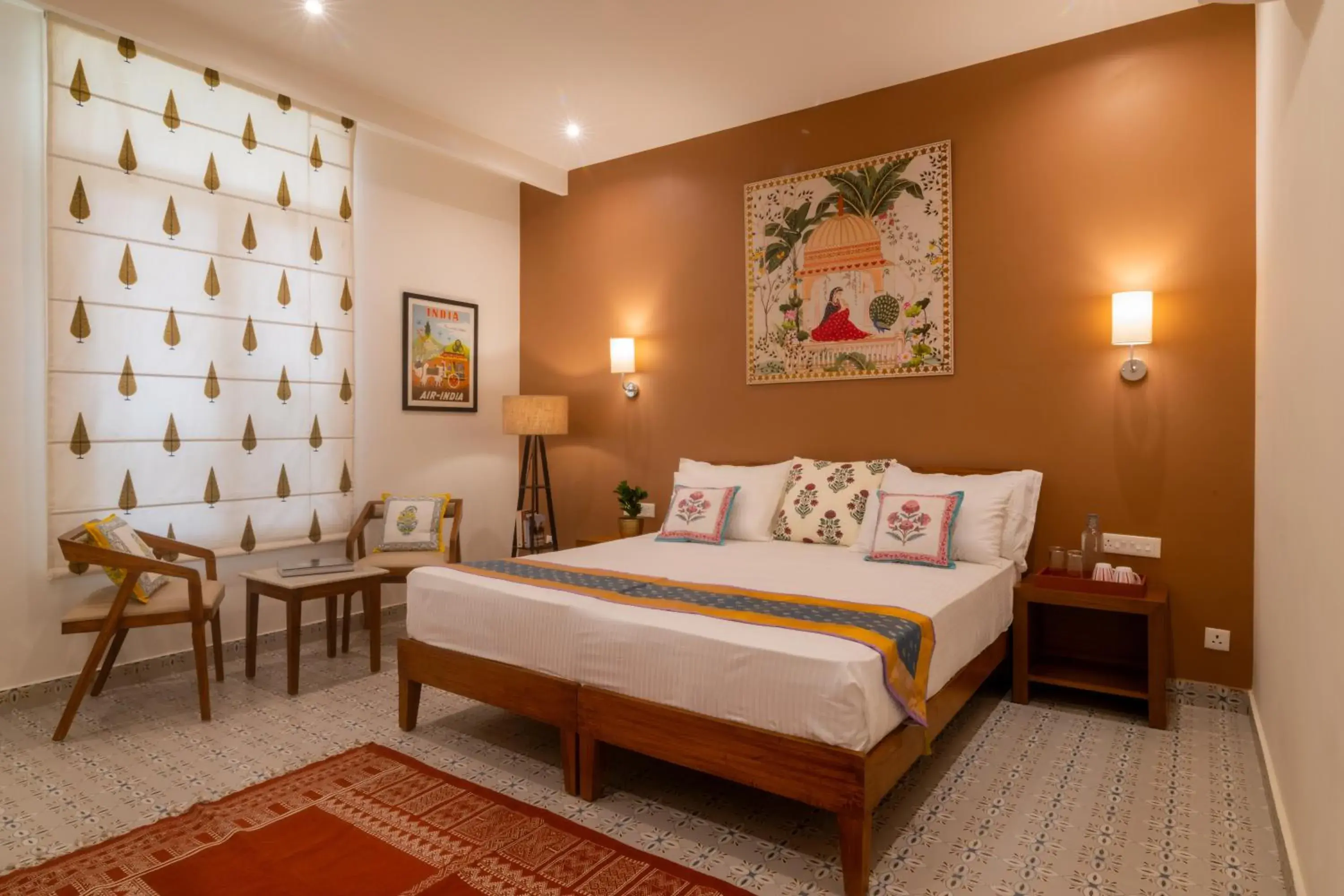 Double or Twin Room with Balcony in Inara House Double or Twin Room with Balcony in Inara House