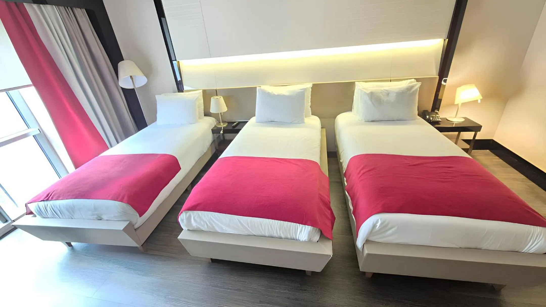 Bed in Hotel Favori Nisantasi