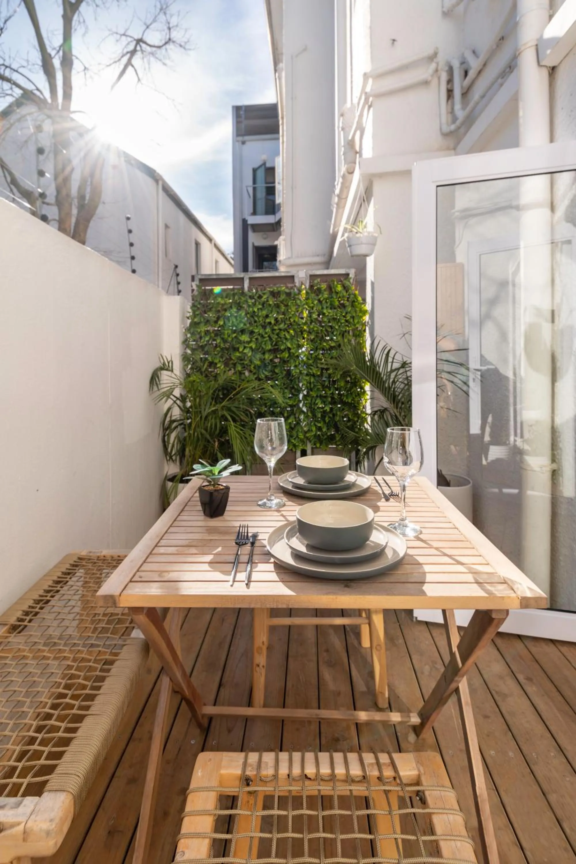 Patio in 107 Dorpstraat Boutique Hotel