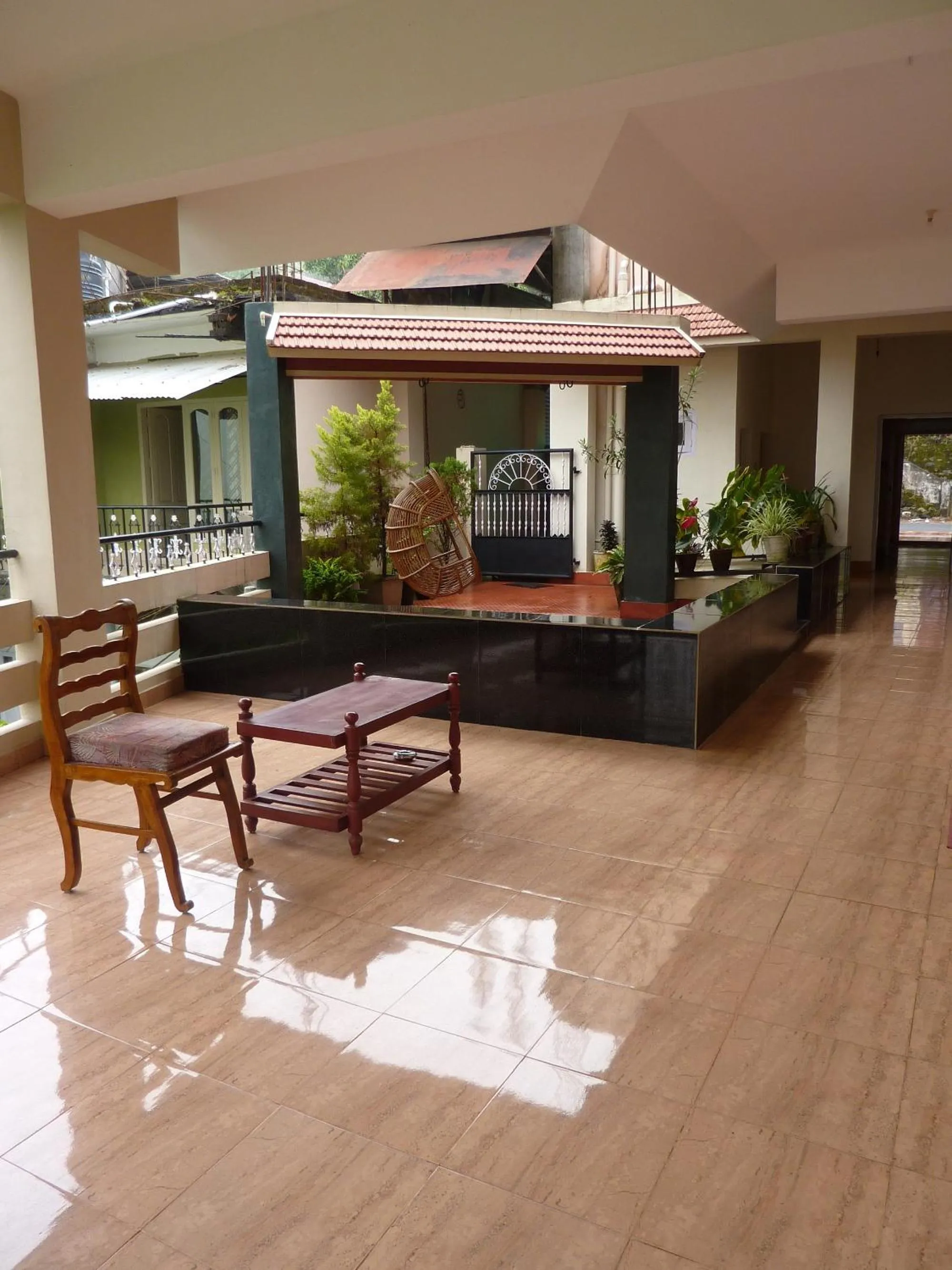 Lobby or reception in Jungle Palace Homestay