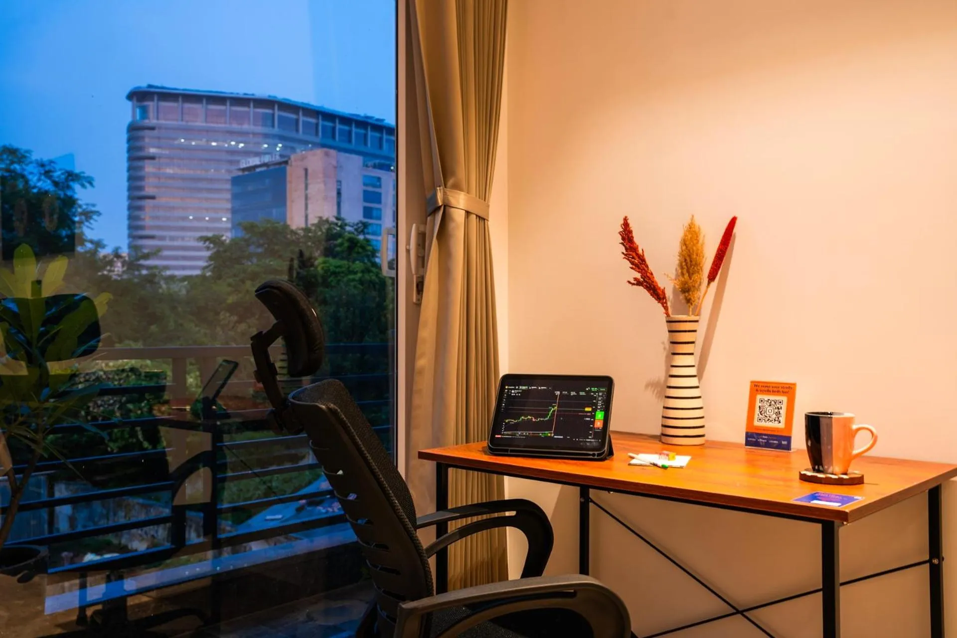 View (from property/room) in LiveAway Gurugram, Golf Course Road by PACK