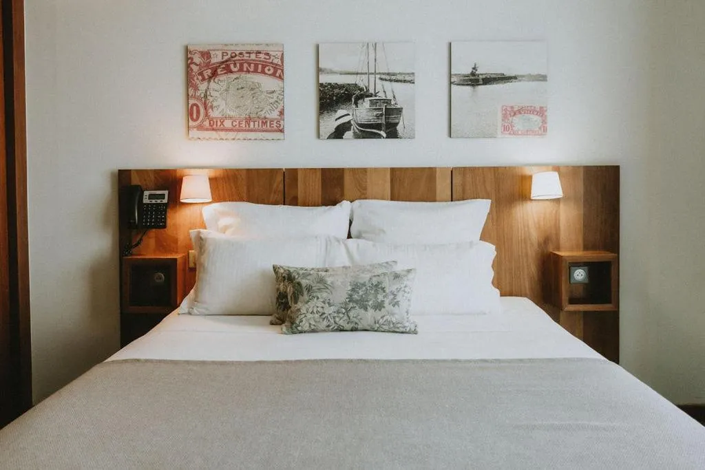 Bed in Hotel Le Saint Pierre ÎLe De La Reunion.