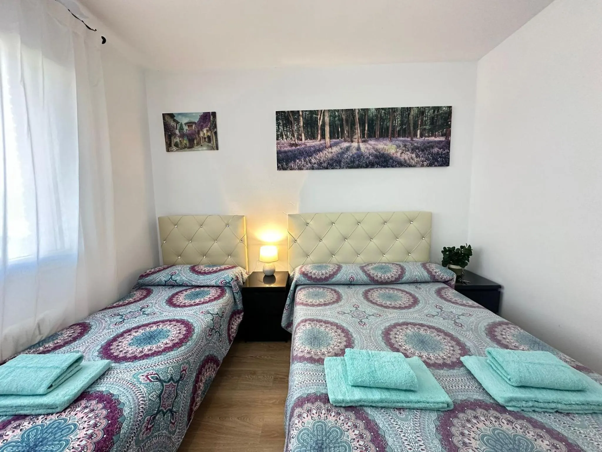 Bed in Rooms Borrells