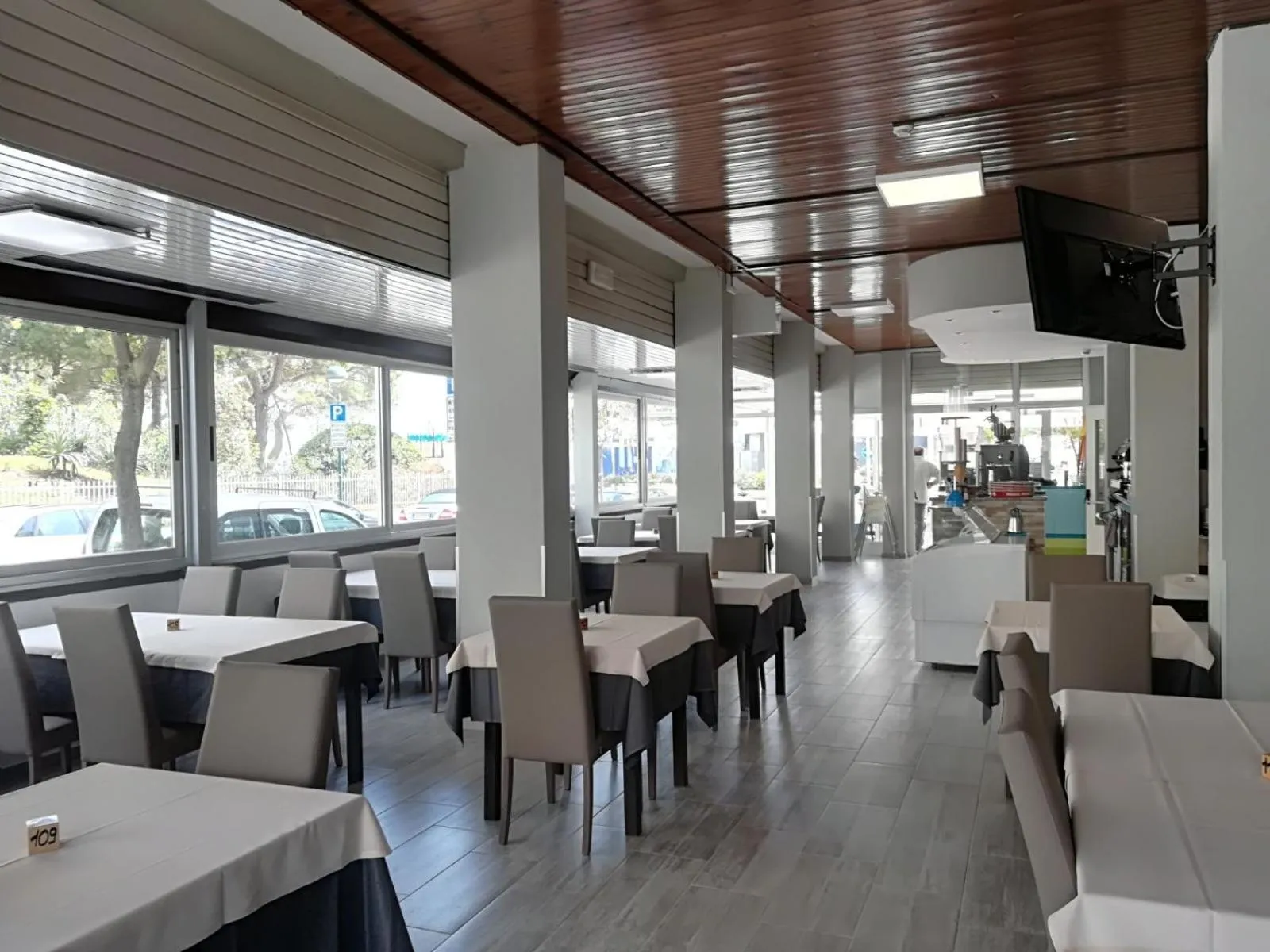 Lounge or bar in Hotel Calipso