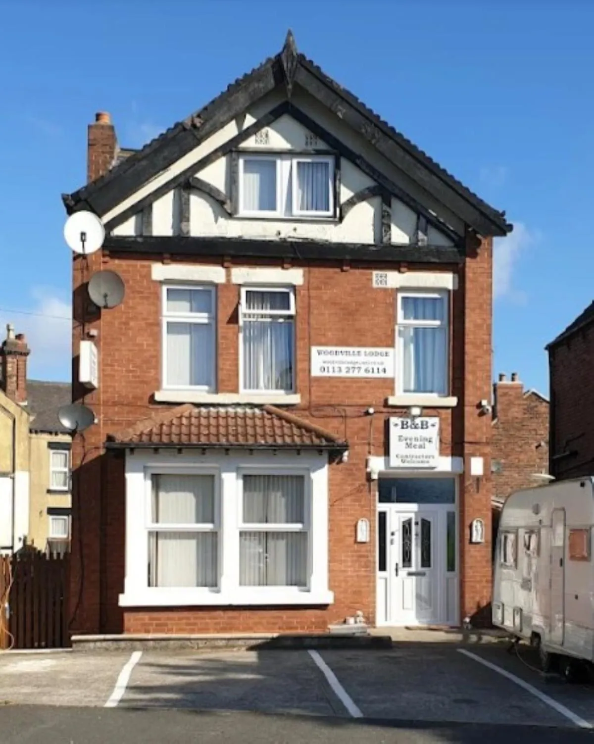 Property building in Woodville Lodge Leeds by OYO