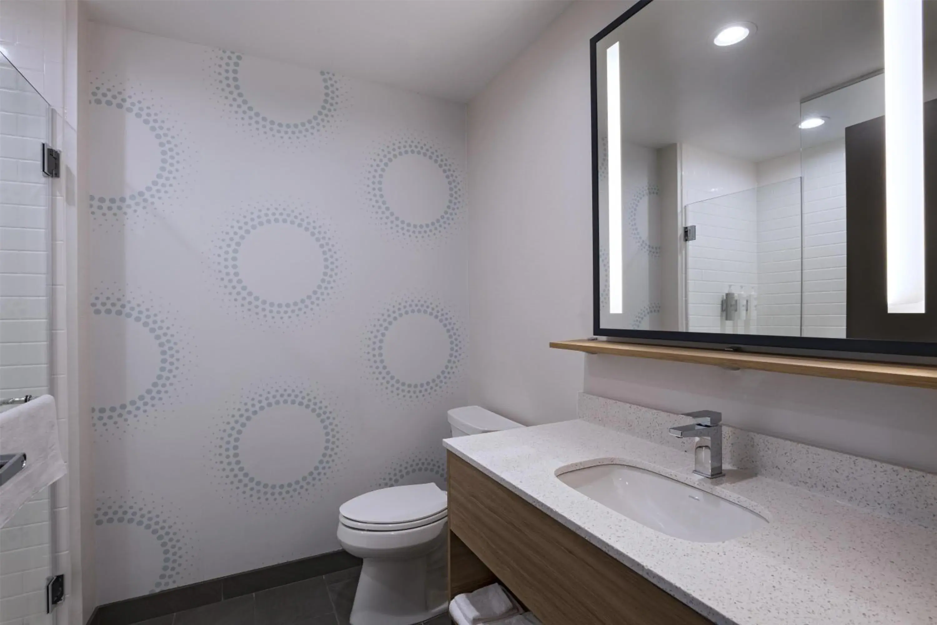 Bathroom in Tru By Hilton Irving Dfw South Bathroom in Tru By Hilton Irving Dfw South