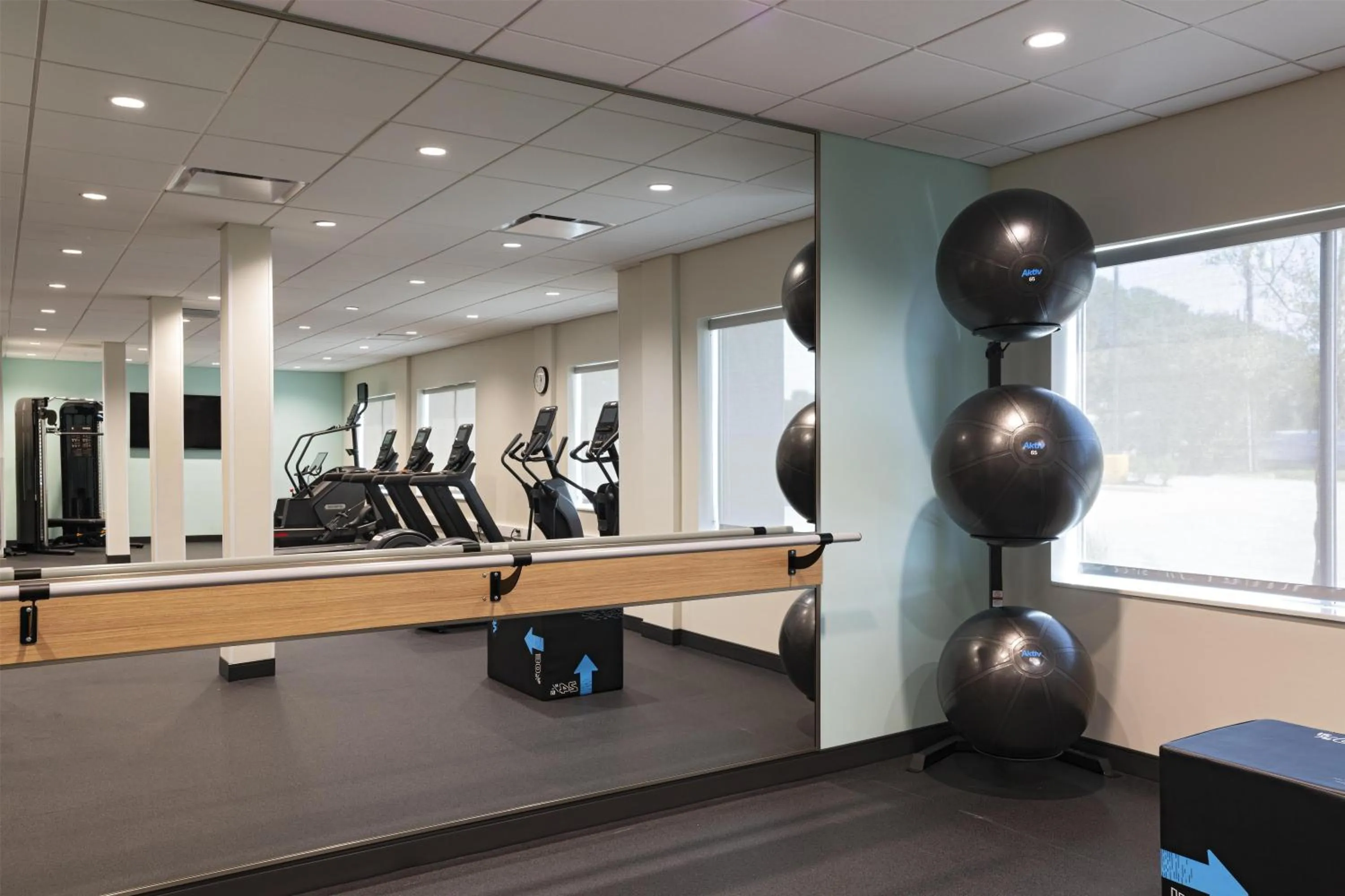 Fitness centre/facilities in Tru By Hilton Irving Dfw South