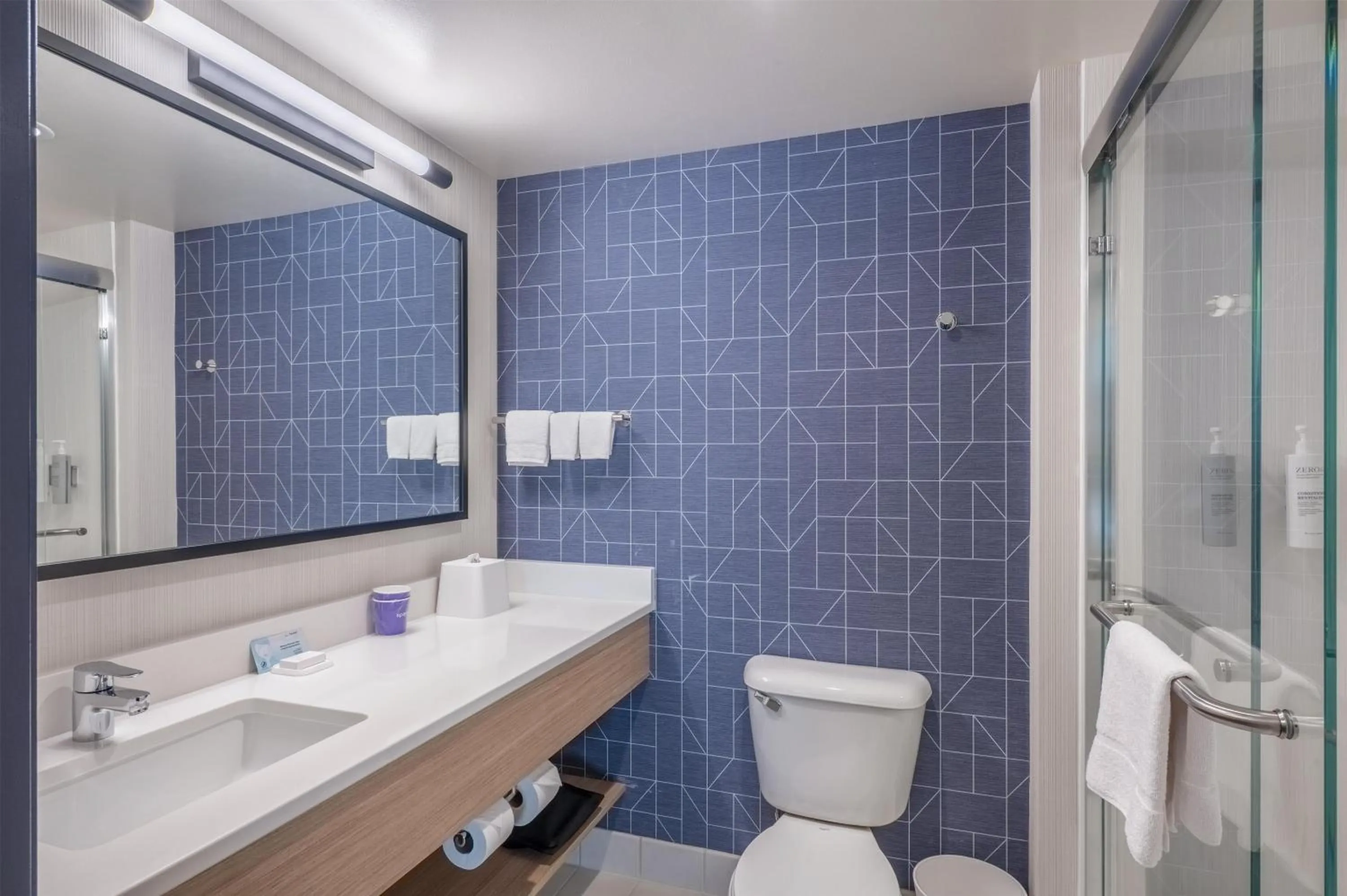 Bathroom in Spark By Hilton Madison Central