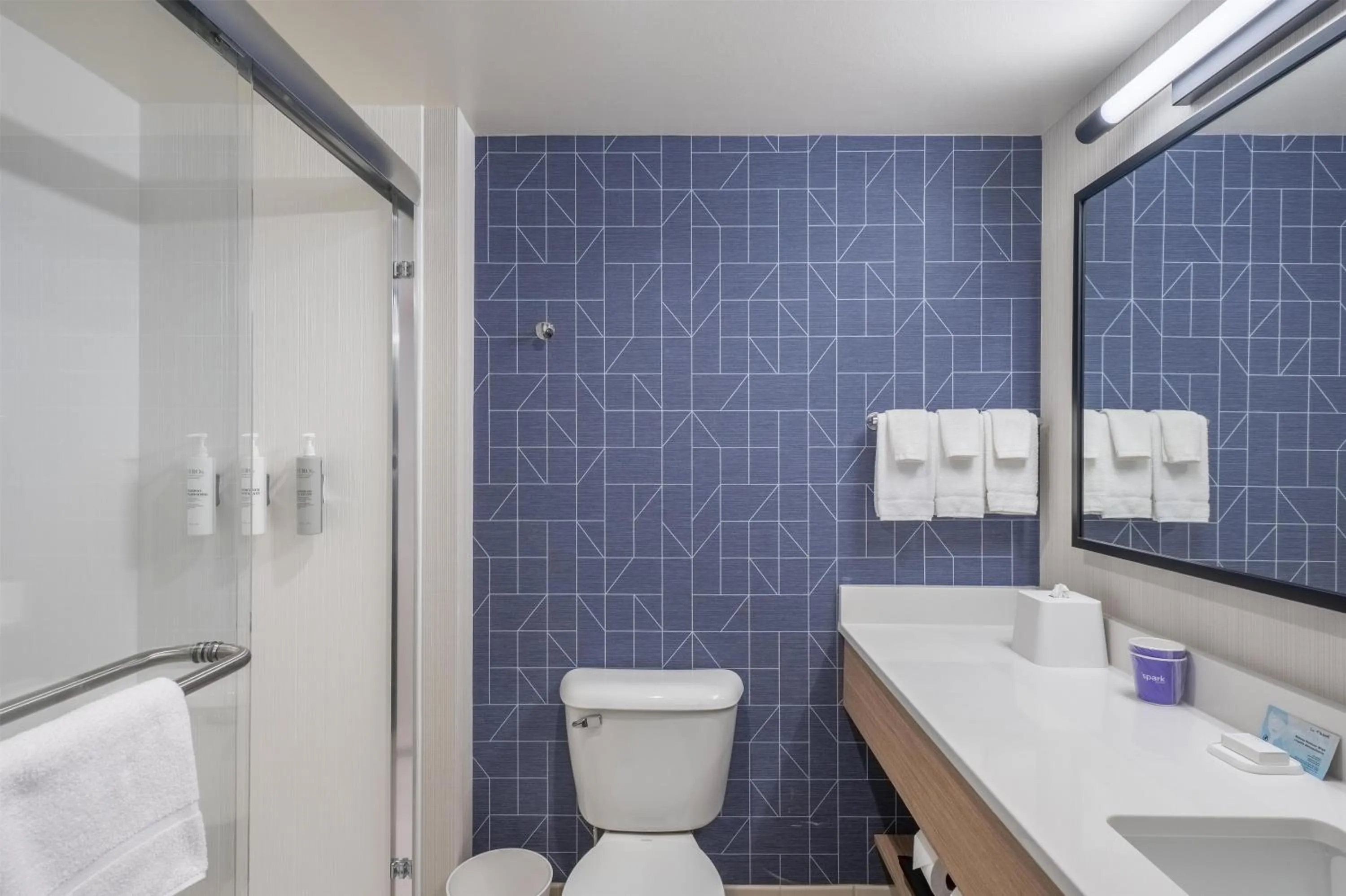 Bathroom in Spark By Hilton Madison Central