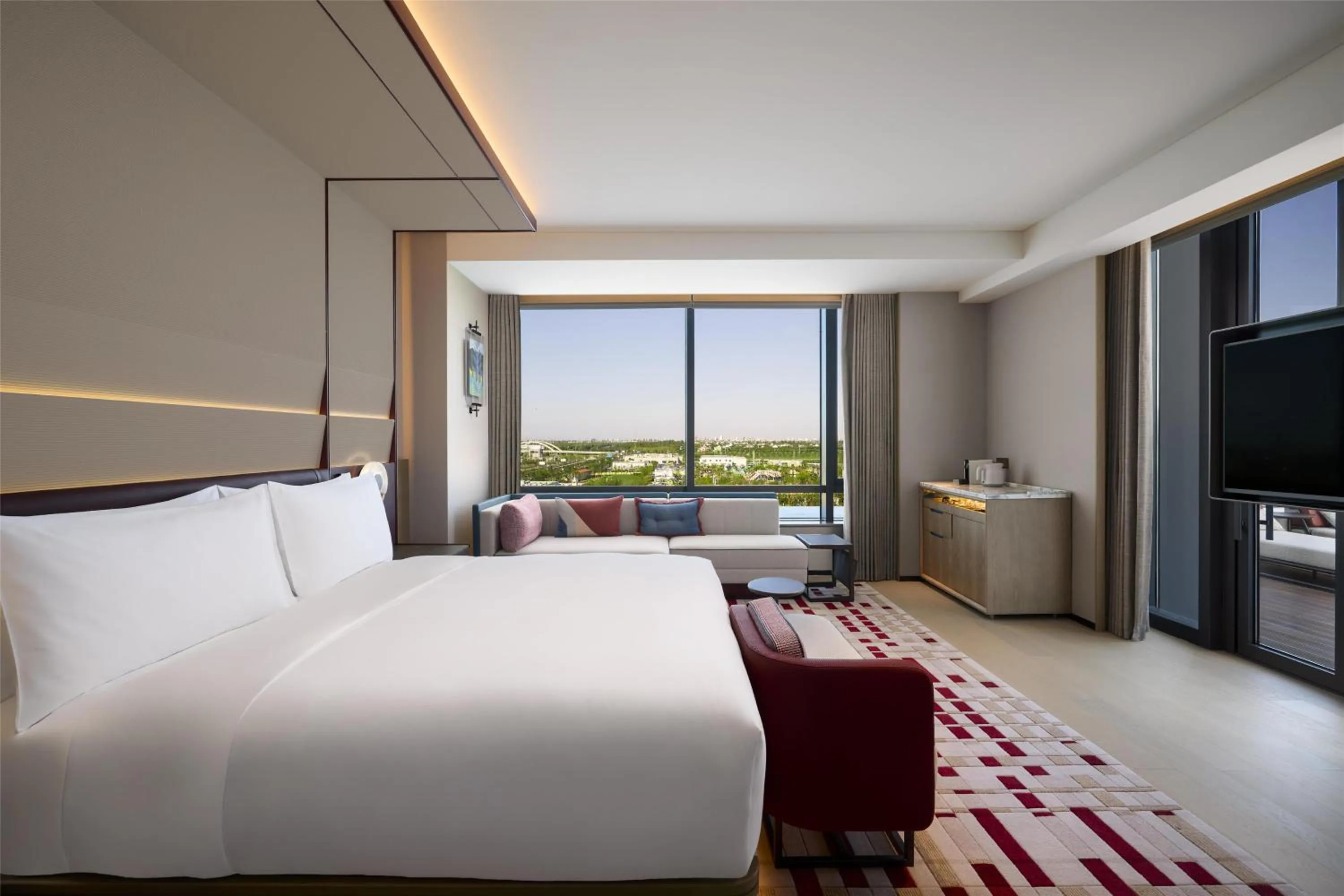 Bed in Canopy By Hilton Shanghai Belfry Plaza