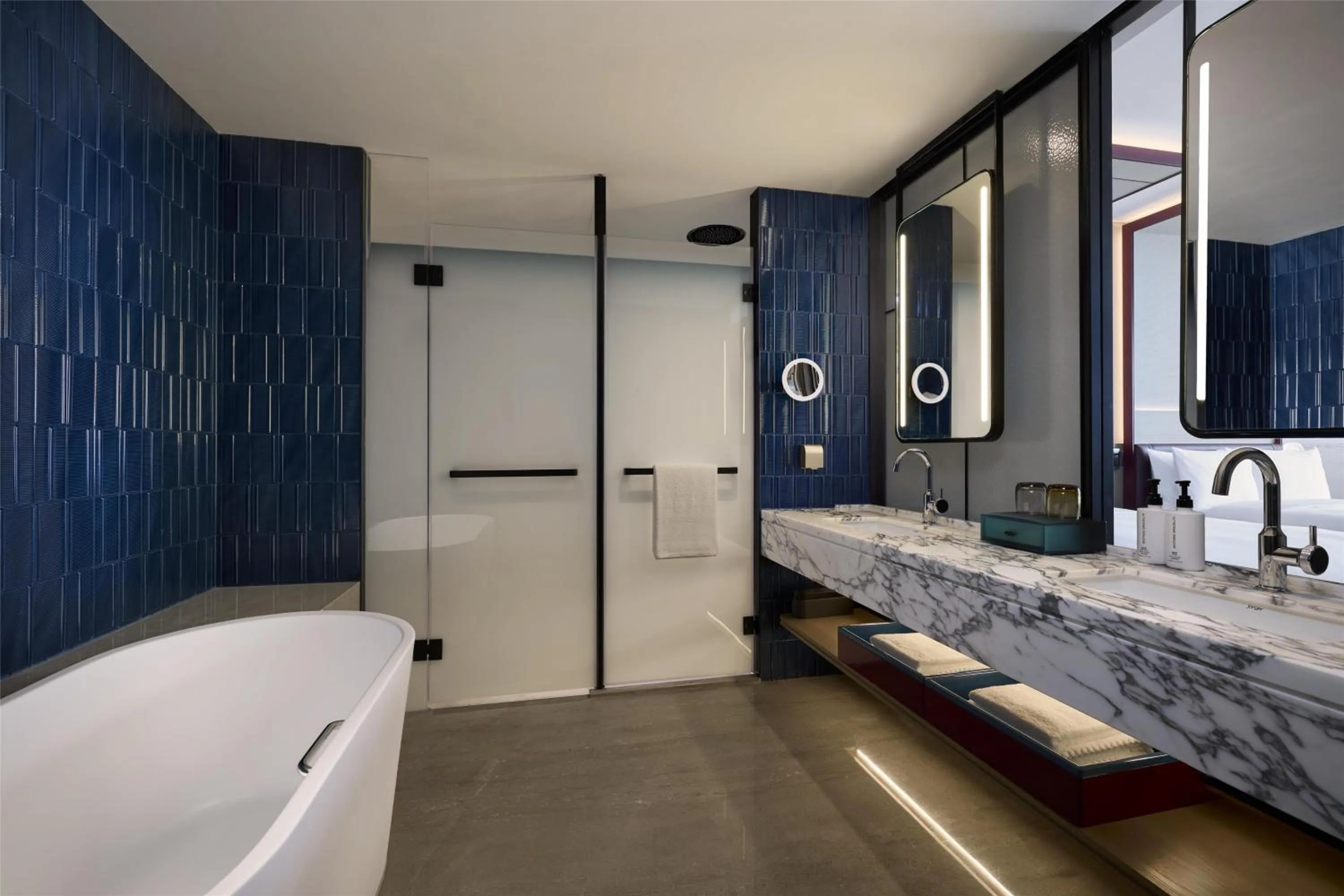 Bathroom in Canopy By Hilton Shanghai Belfry Plaza
