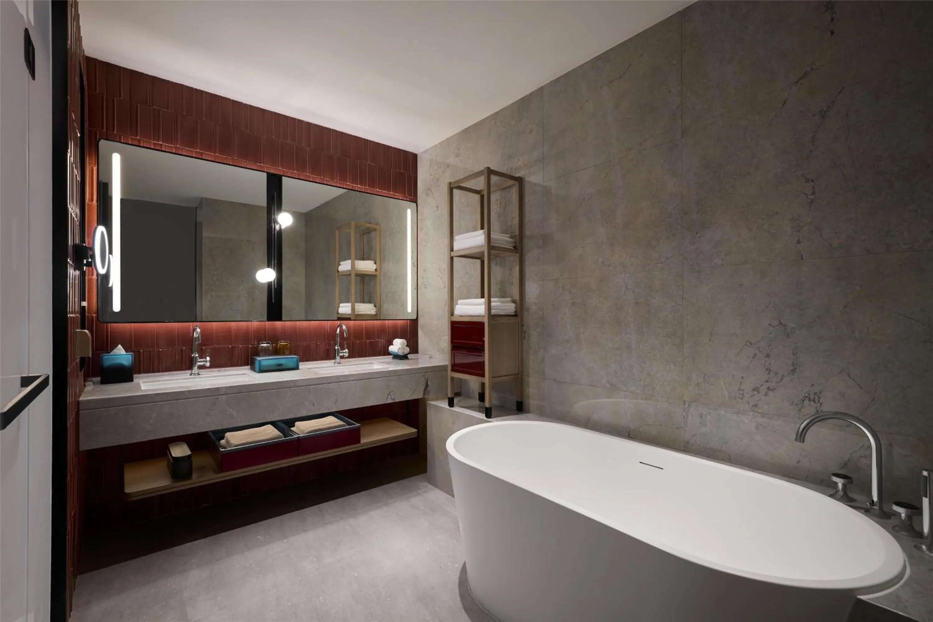 Bathroom in Canopy By Hilton Shanghai Belfry Plaza
