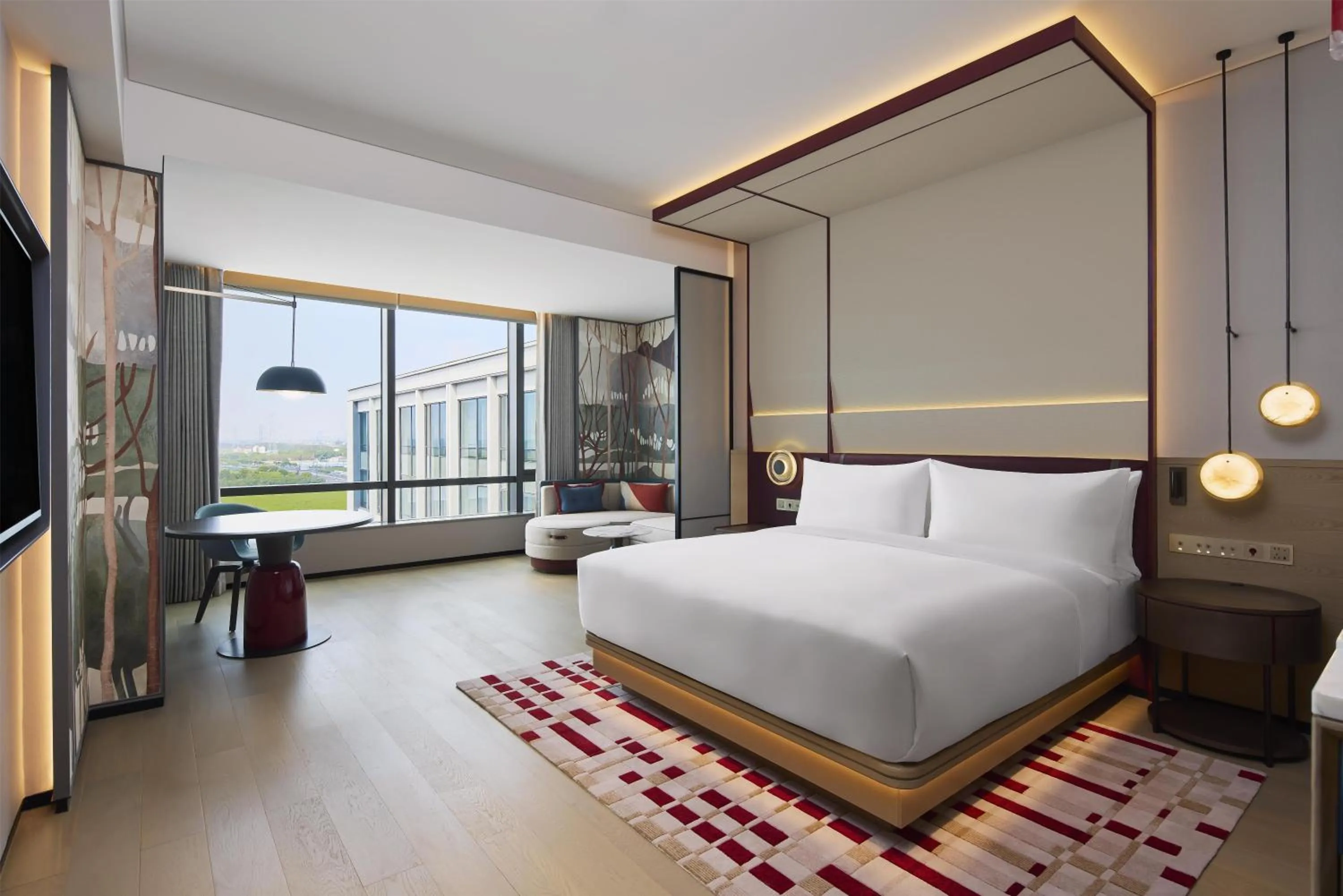 Bed in Canopy By Hilton Shanghai Belfry Plaza