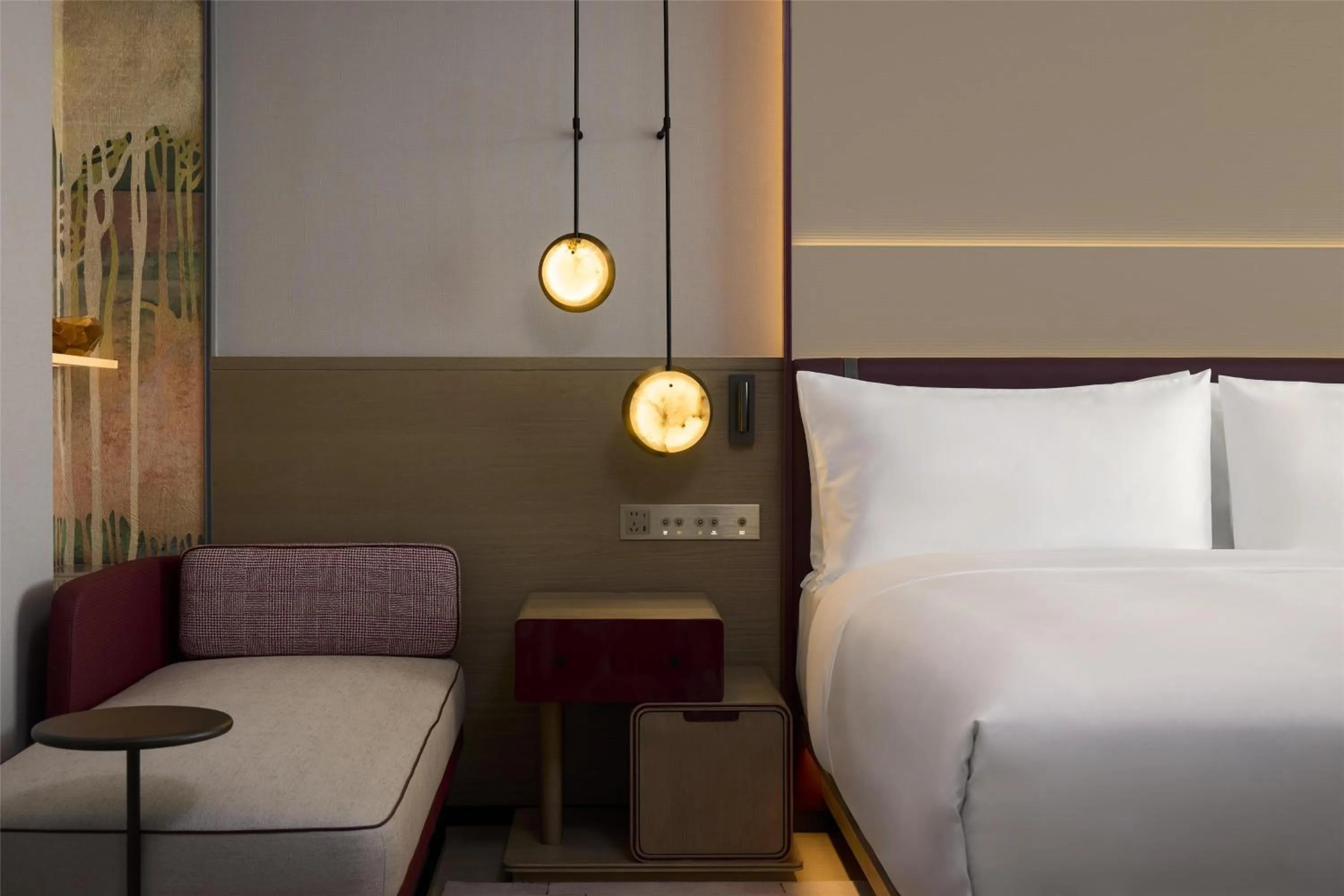 Bed in Canopy By Hilton Shanghai Belfry Plaza