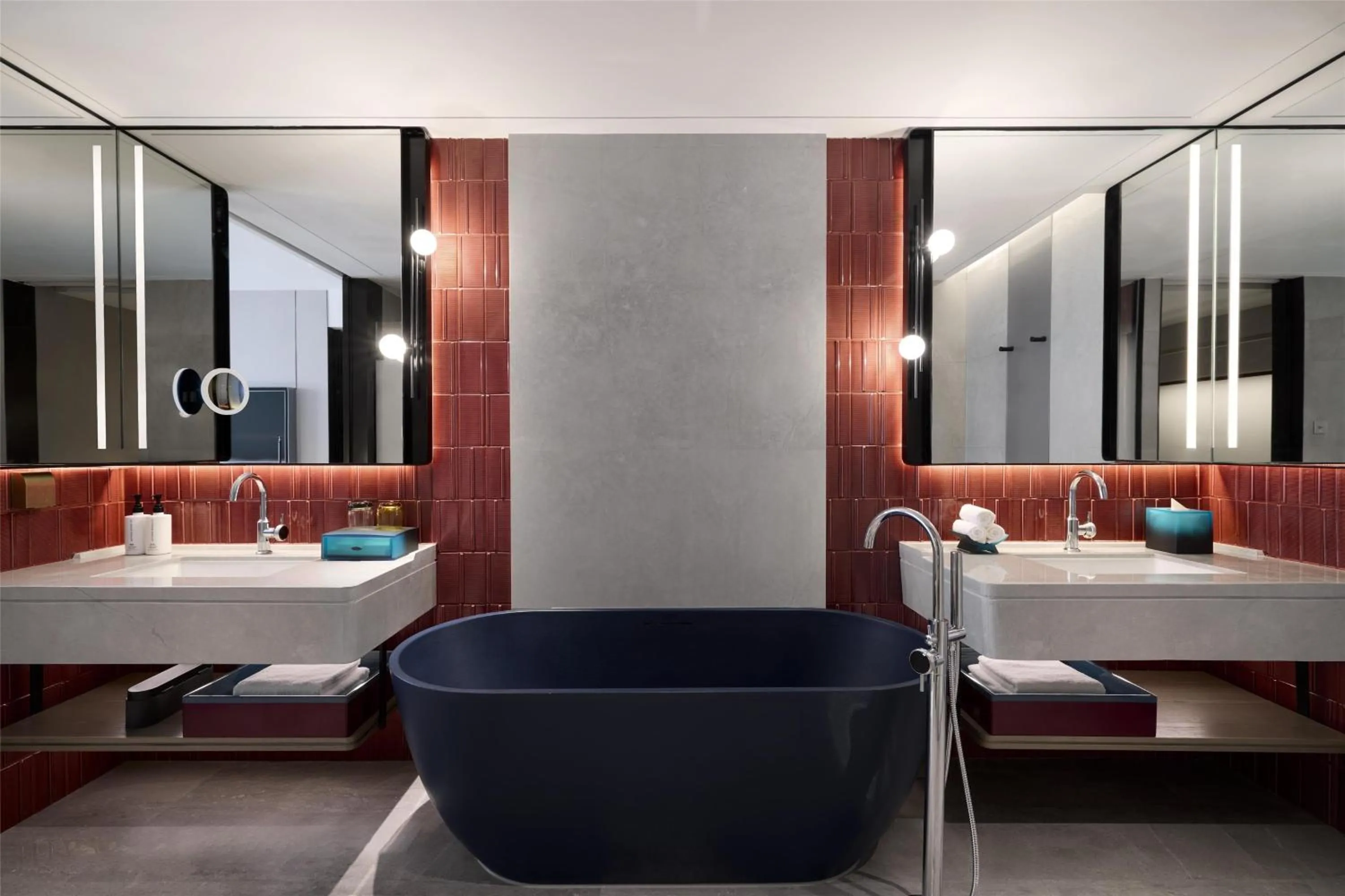 Bathroom in Canopy By Hilton Shanghai Belfry Plaza