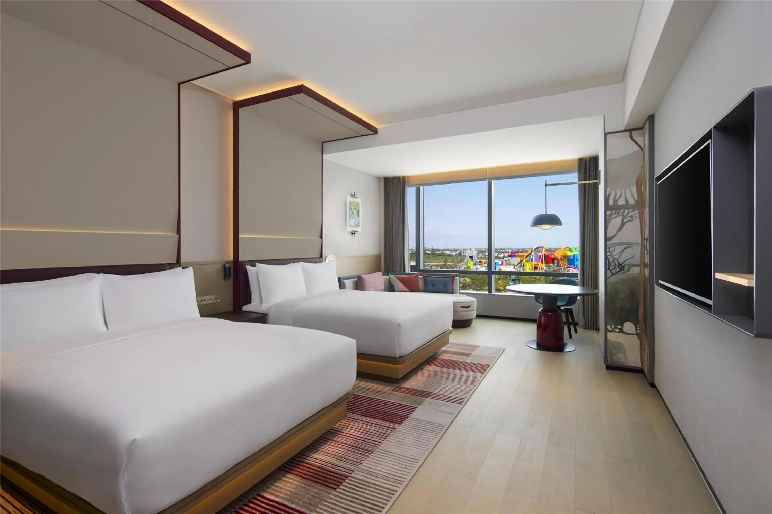 Bed in Canopy By Hilton Shanghai Belfry Plaza Bed in Canopy By Hilton Shanghai Belfry Plaza