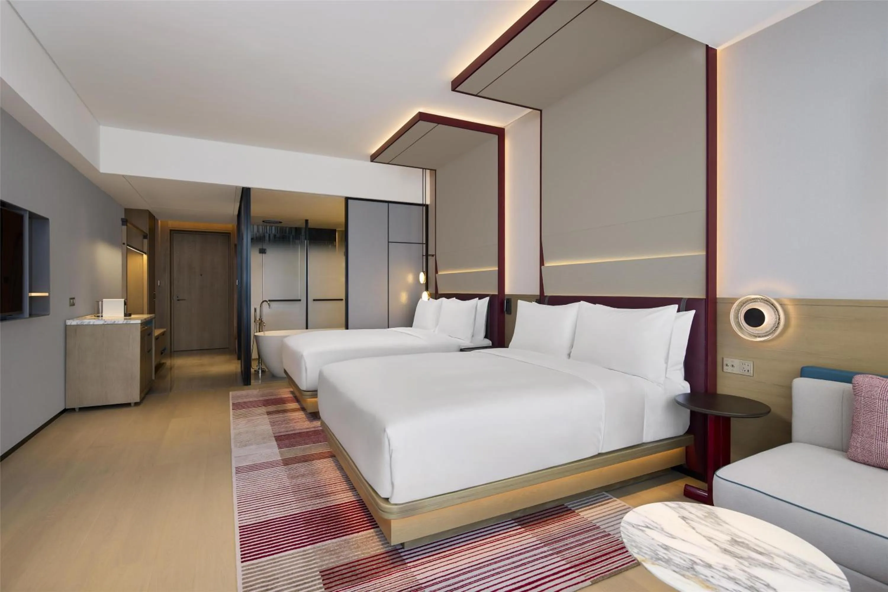 Bed in Canopy By Hilton Shanghai Belfry Plaza