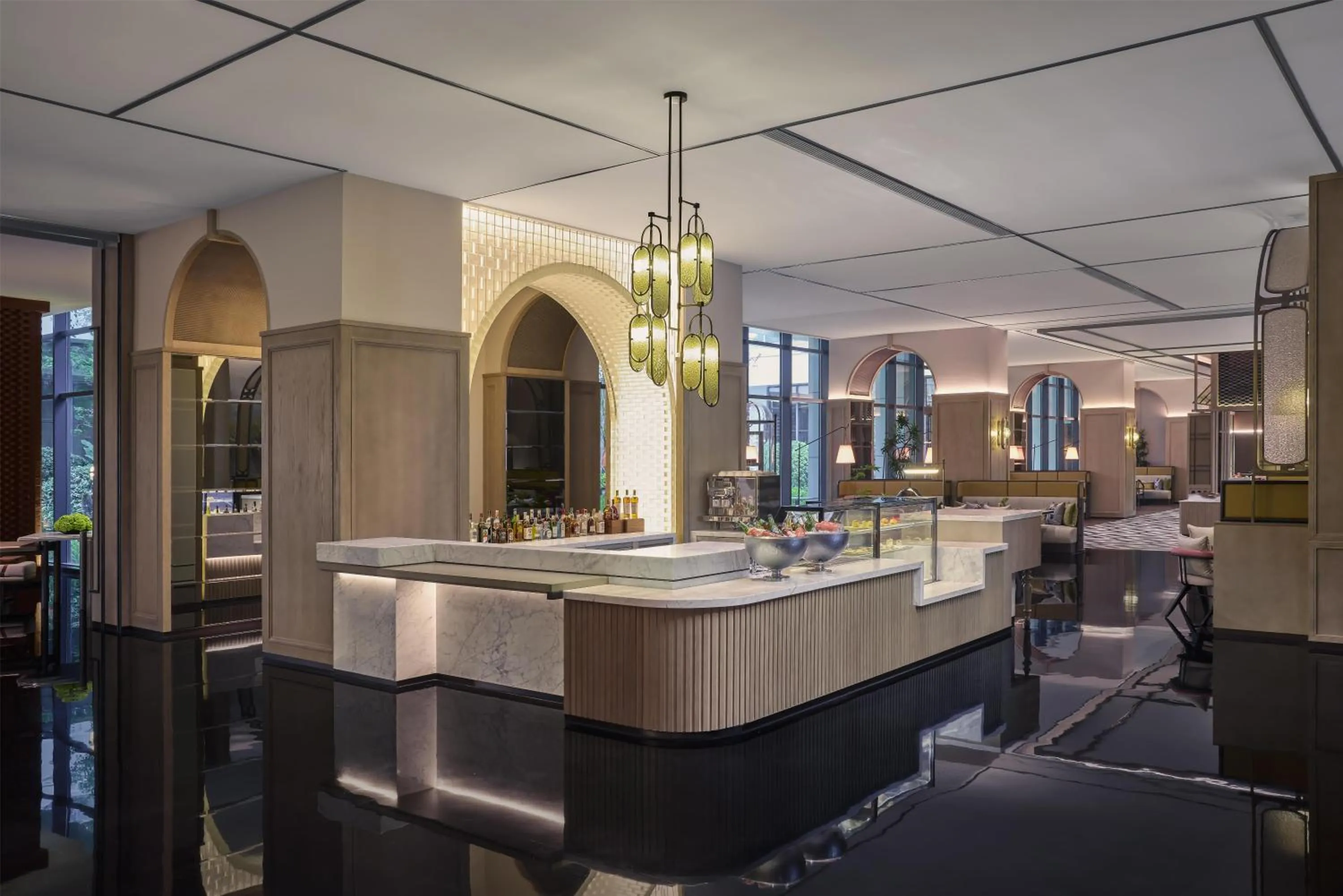Lounge or bar in Canopy By Hilton Shanghai Belfry Plaza