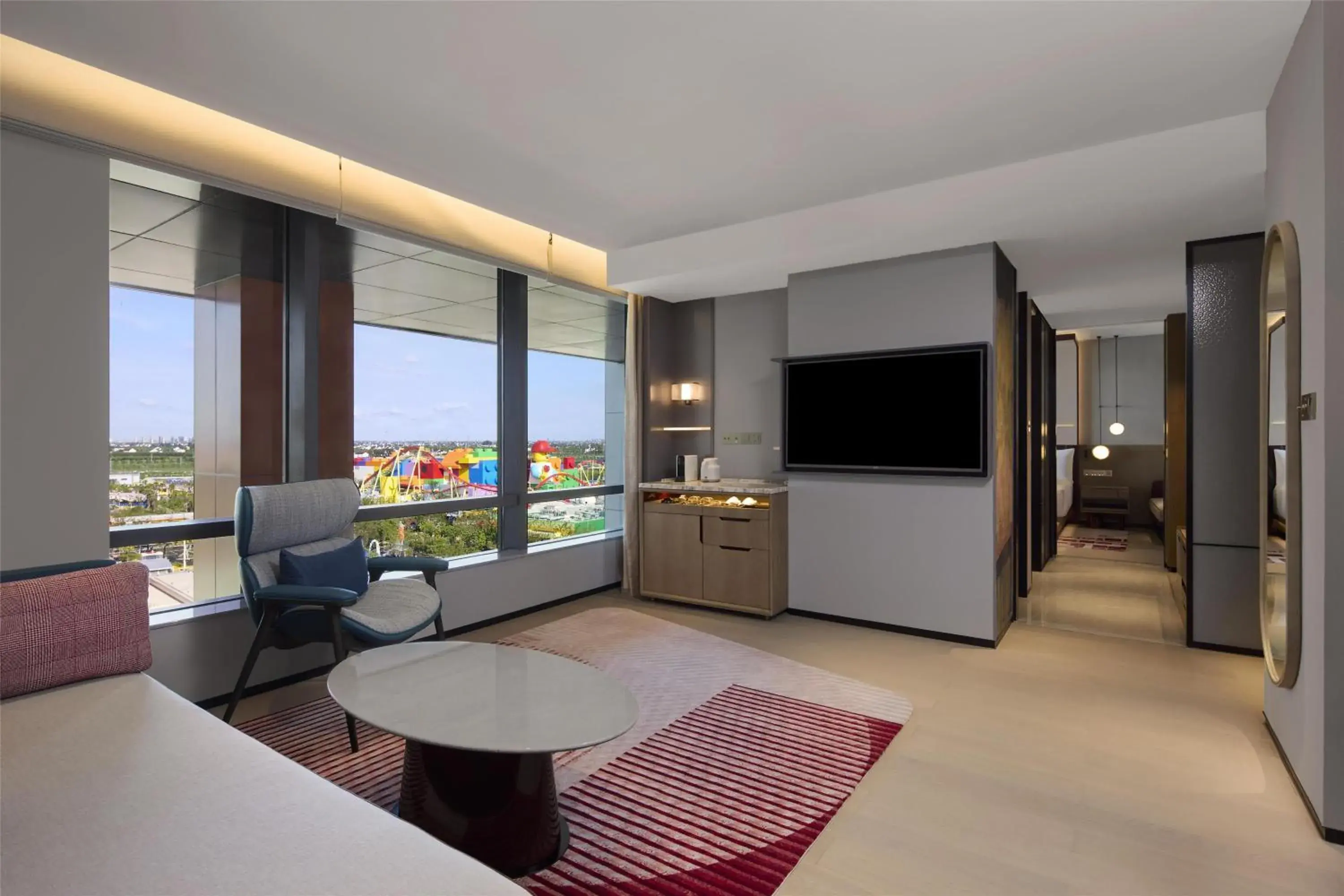 Living room in Canopy By Hilton Shanghai Belfry Plaza Living room in Canopy By Hilton Shanghai Belfry Plaza