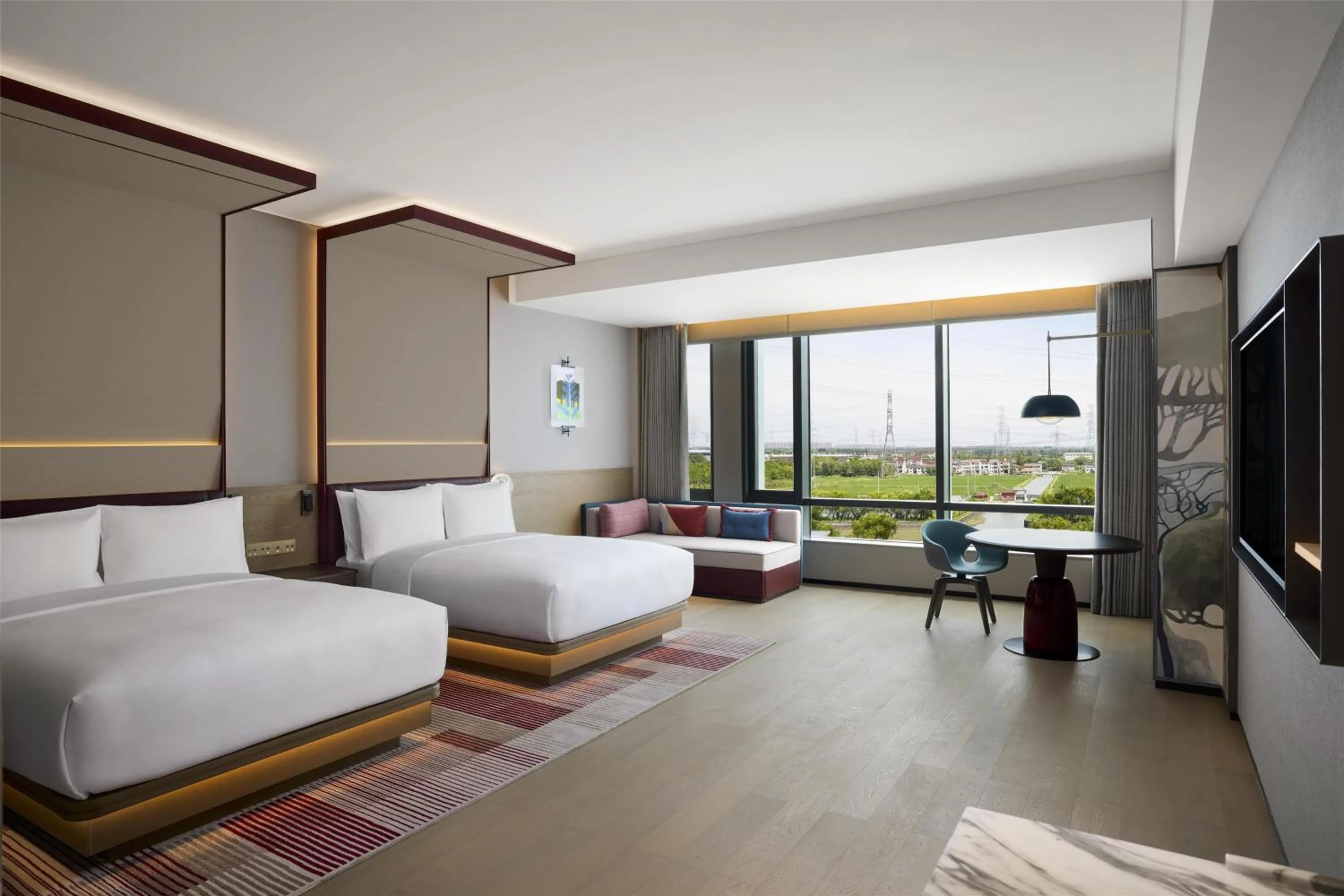 Bed in Canopy By Hilton Shanghai Belfry Plaza