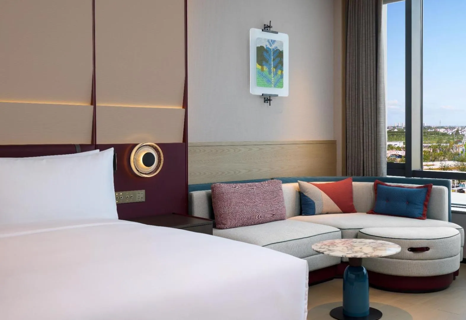 Bed in Canopy By Hilton Shanghai Belfry Plaza