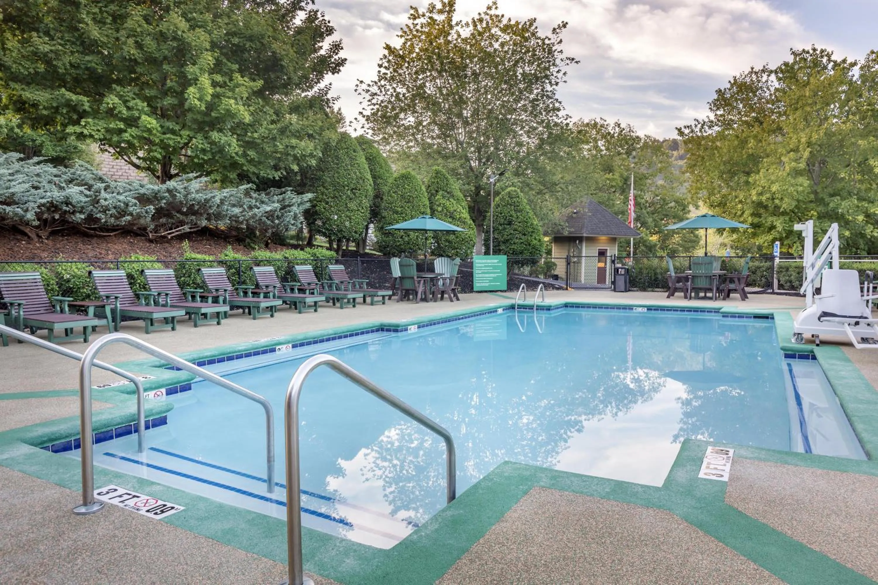 Natural landscape in Hilton Vacation Club Laurel Crest Pigeon Forge