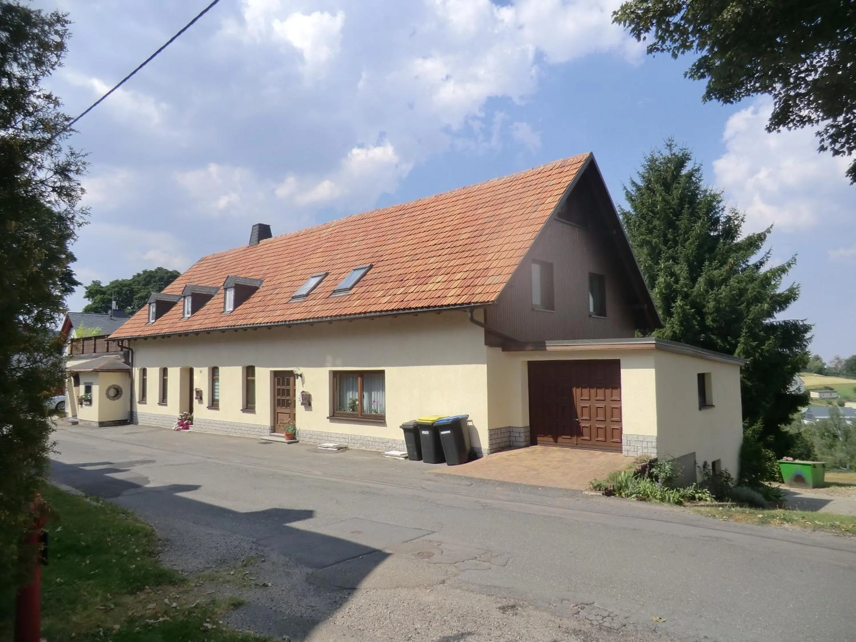 Facade/entrance in Ferienwohnung Unger