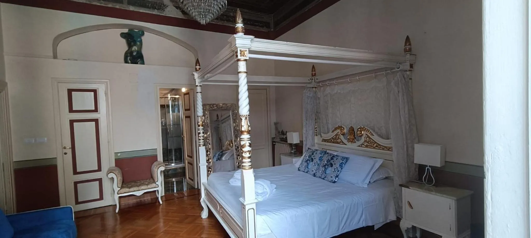 Bed in Nerva Accommodation Cavour