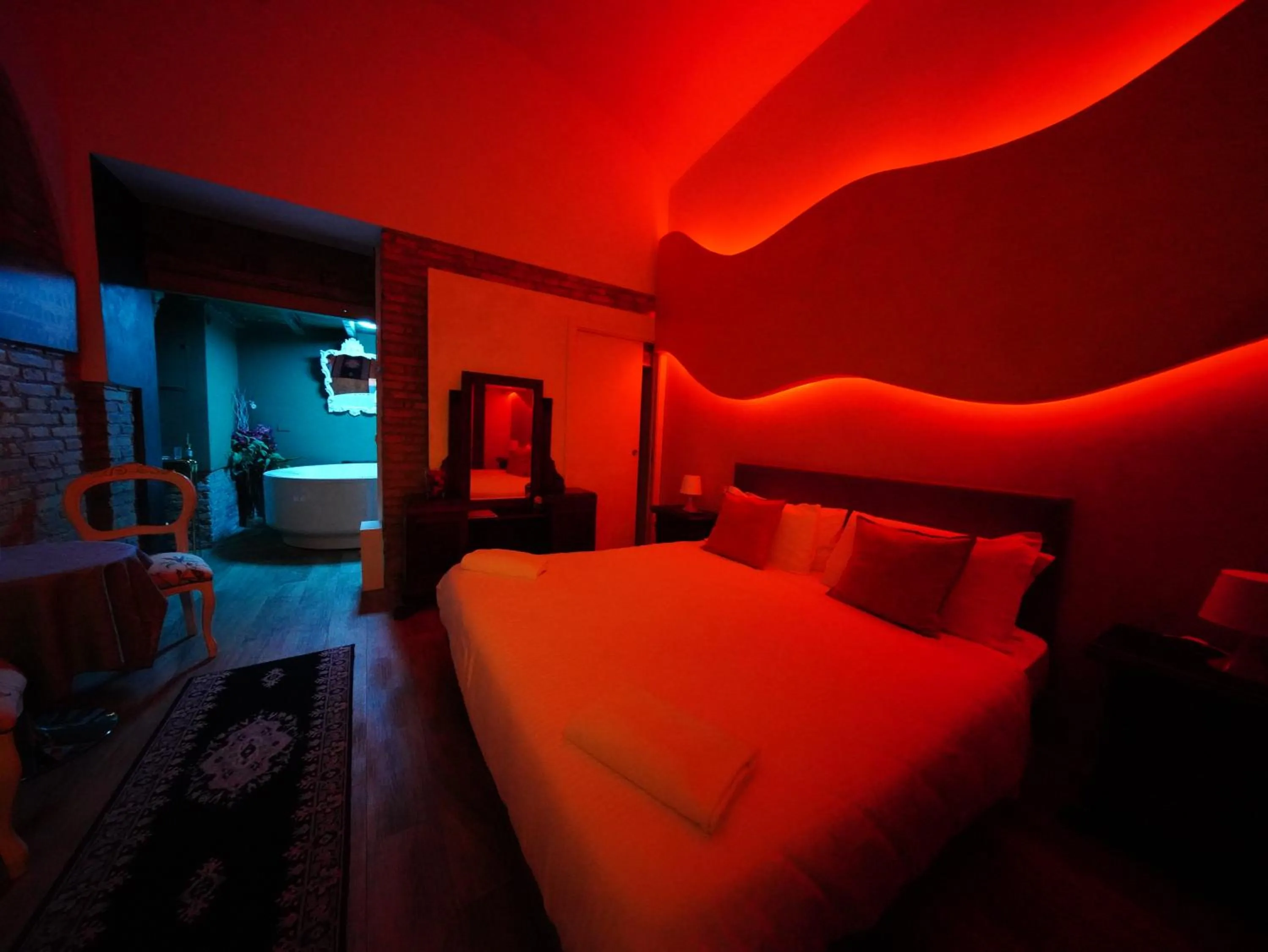 Bed in Nerva Accommodation Cavour