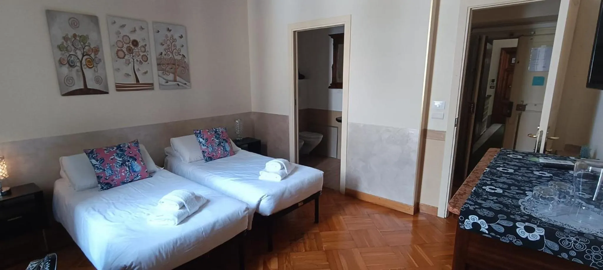 Bed in Nerva Accommodation Cavour