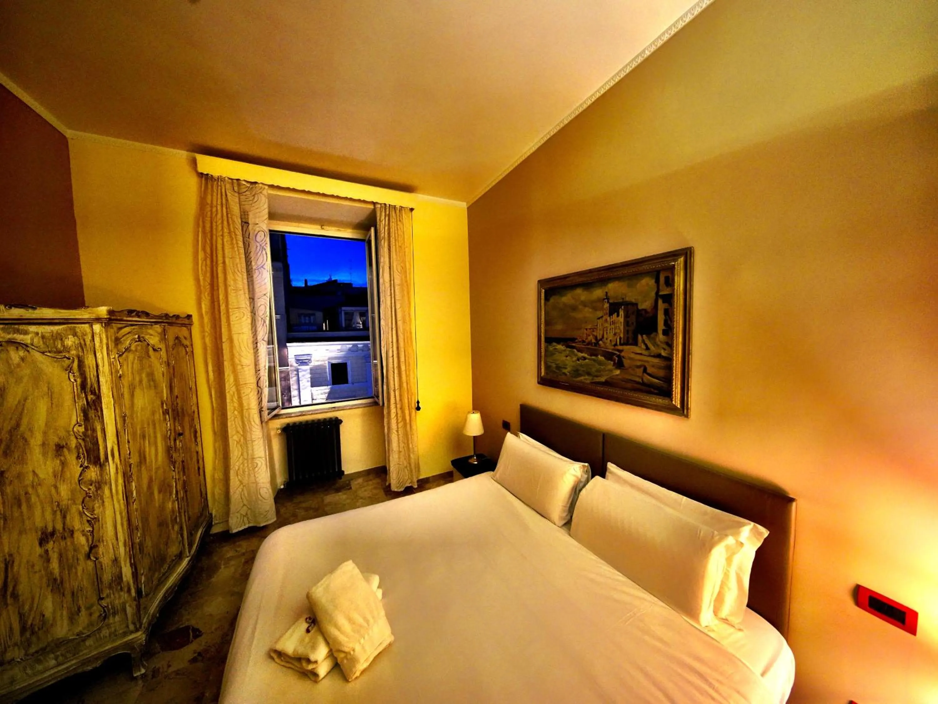 Bed in Nerva Accommodation Cavour