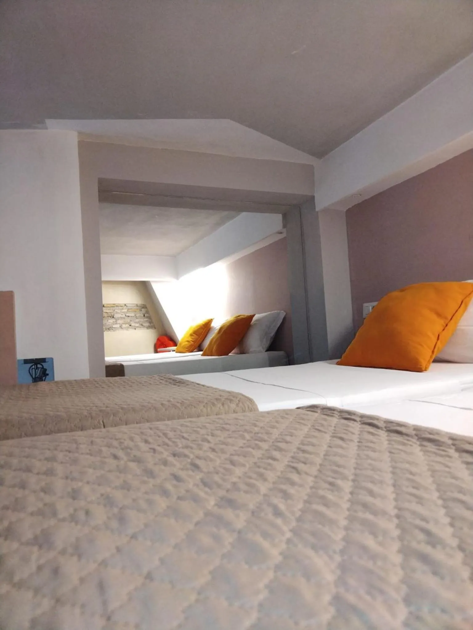 Bed in Nerva Accommodation Cavour