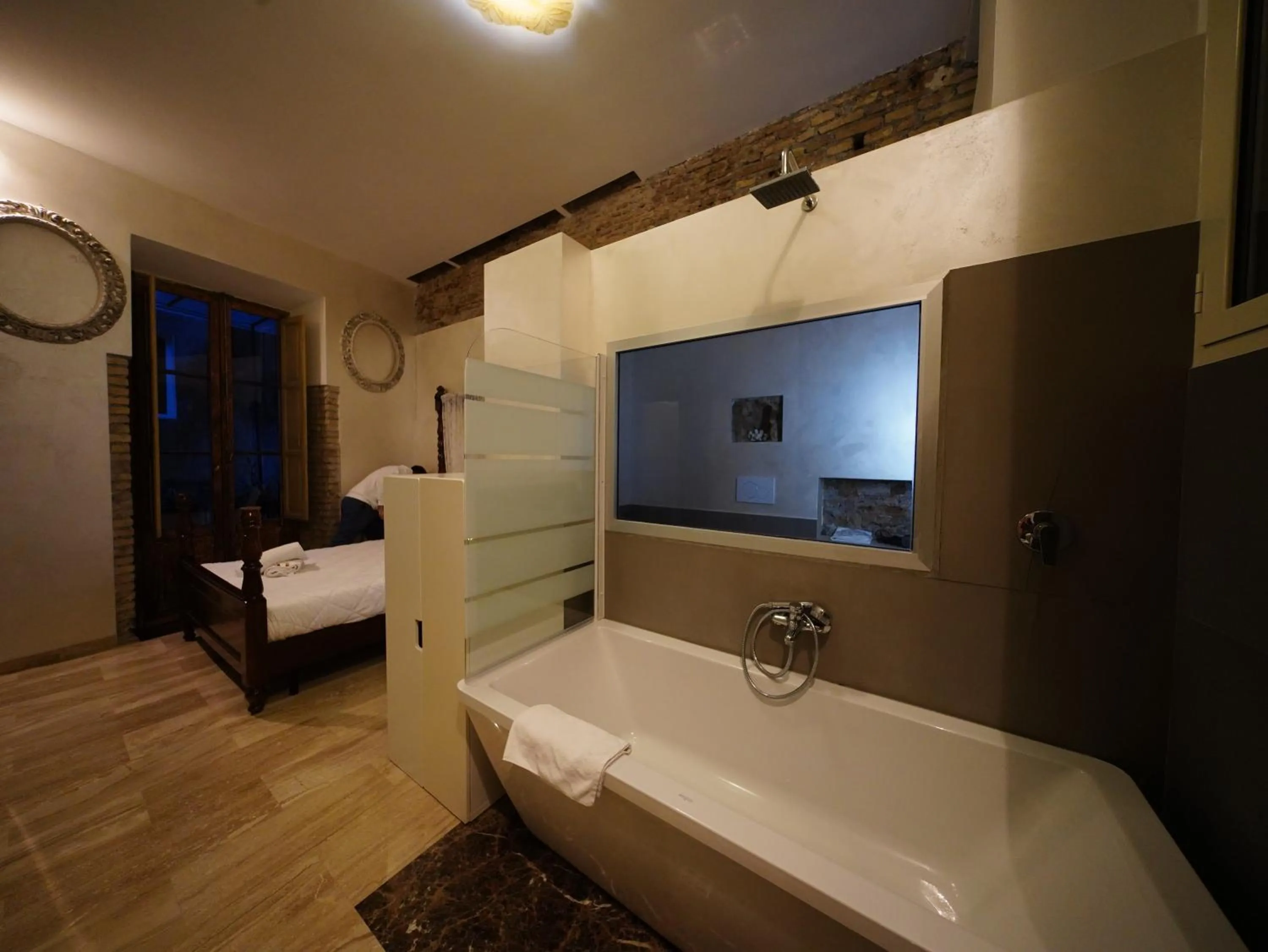 Bed in Nerva Accommodation Cavour