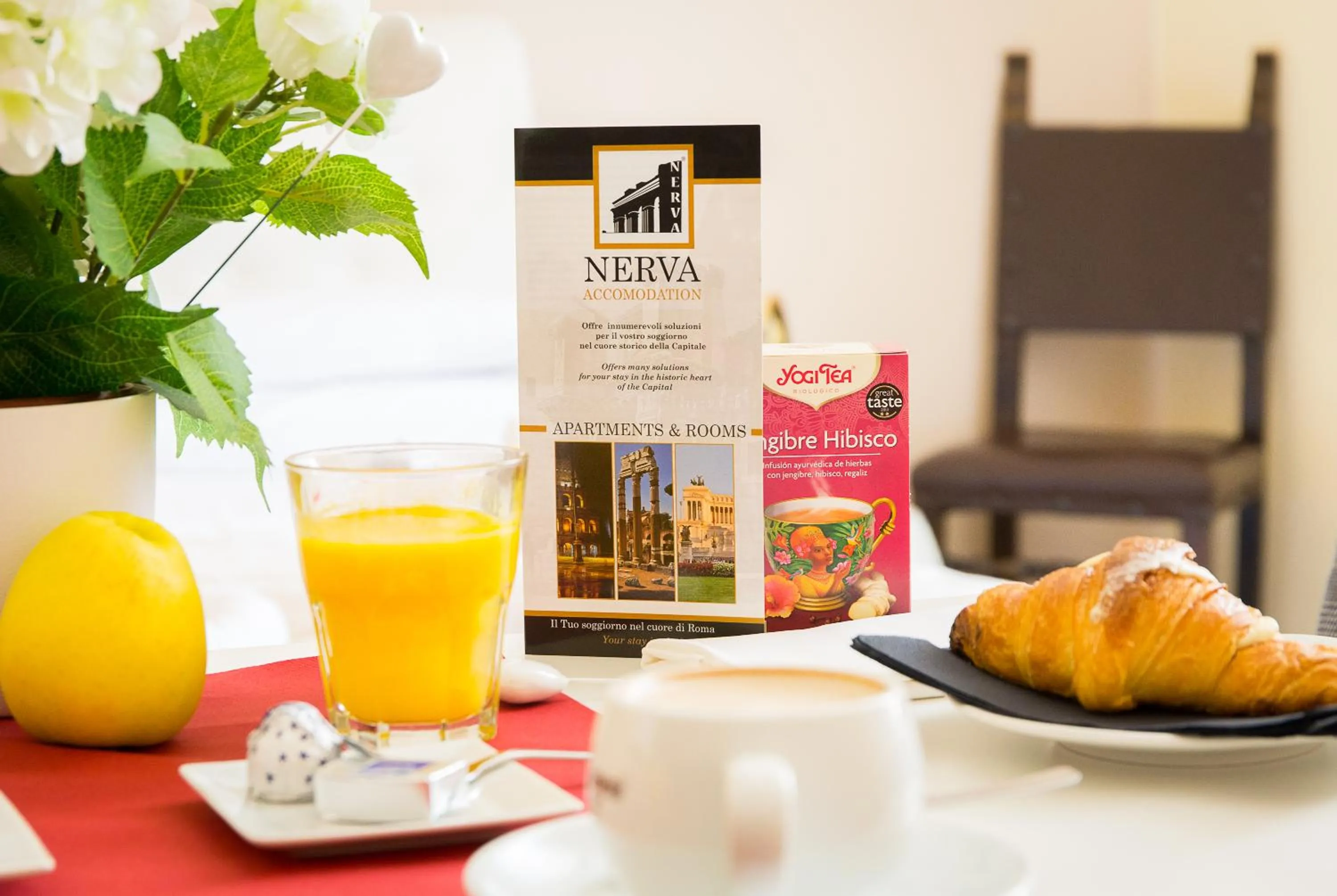 Breakfast in Nerva Accommodation Cavour